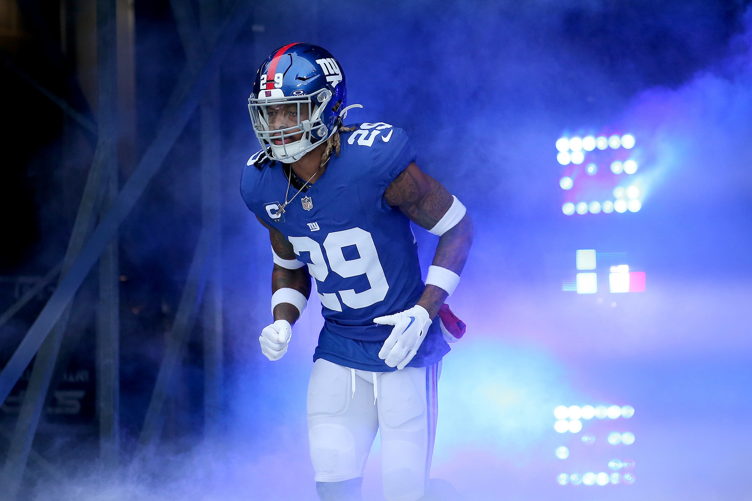 New York Giants safety Xavier McKinney