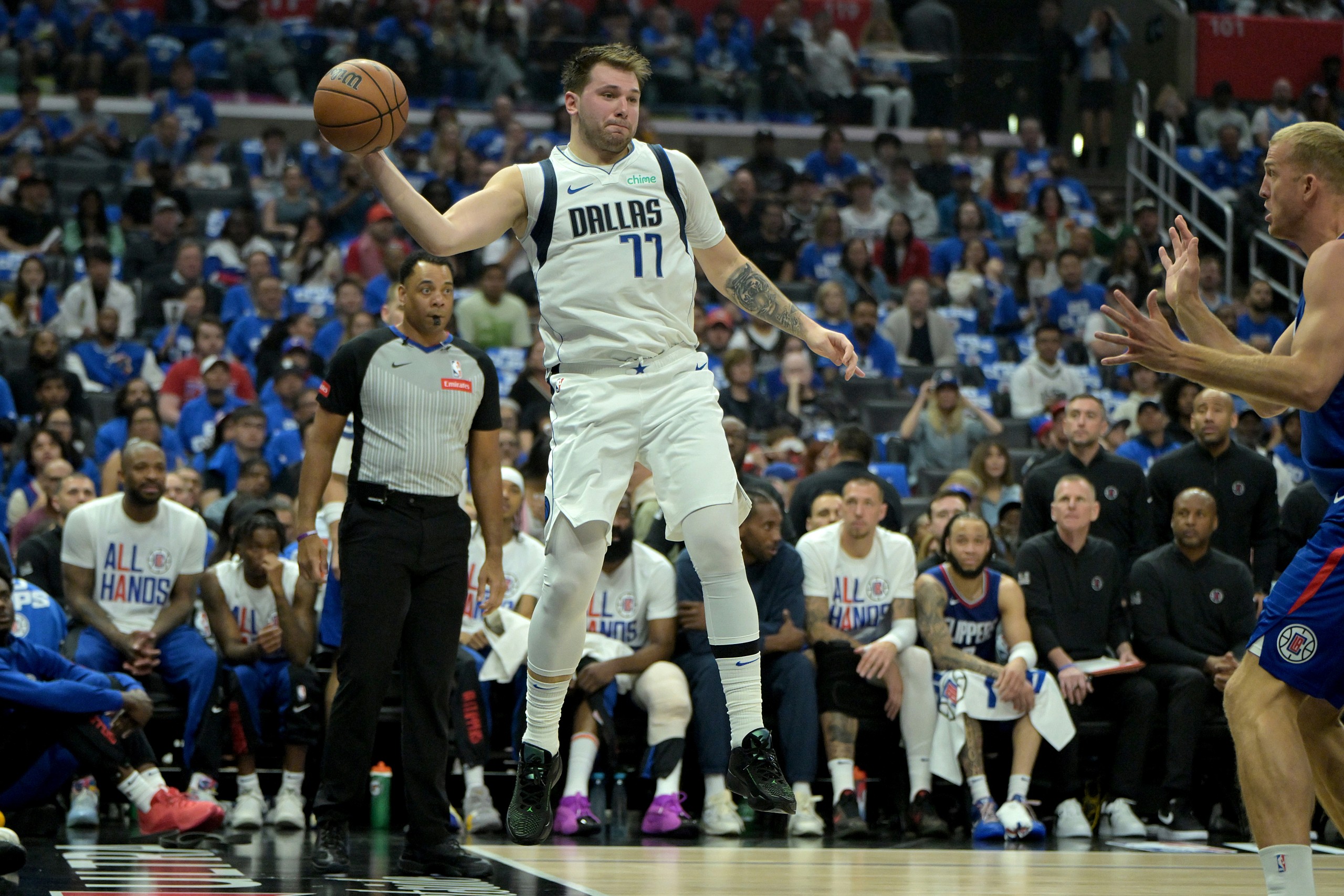 NBA: Playoffs-Dallas Mavericks at Los Angeles Clippers