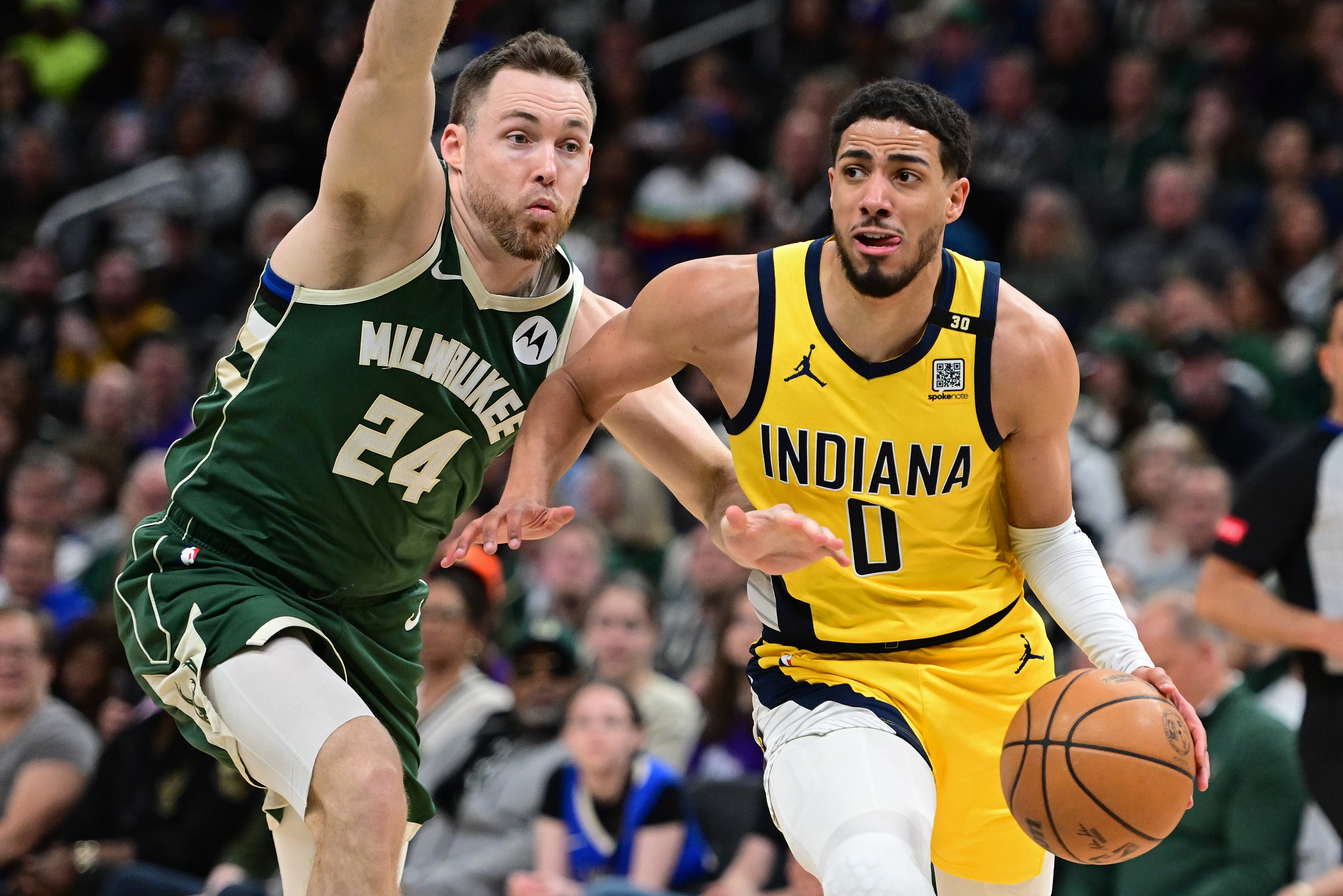 NBA: Playoffs-Indiana Pacers at Milwaukee Bucks