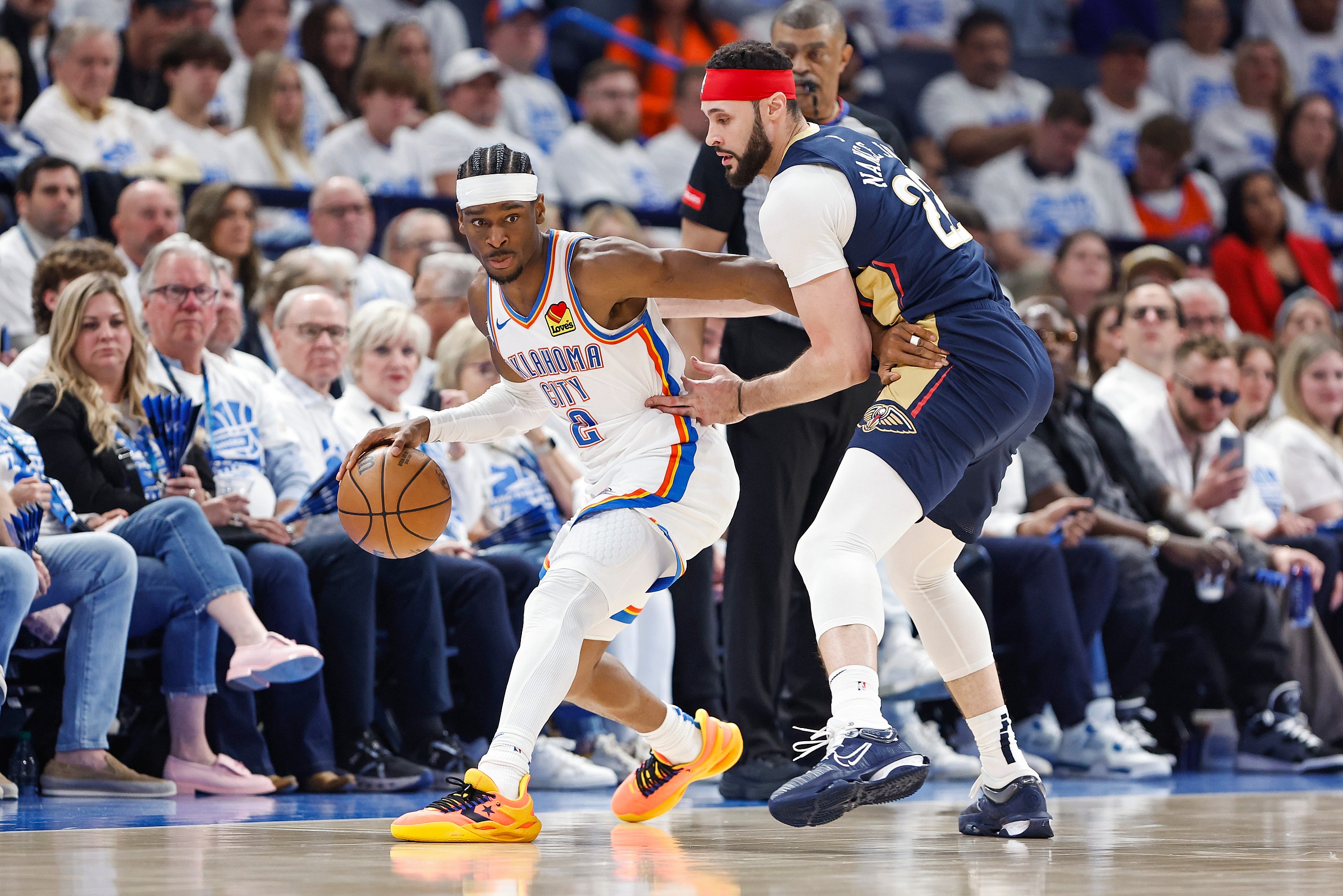 NBA: Playoffs-New Orleans Pelicans at Oklahoma City Thunder