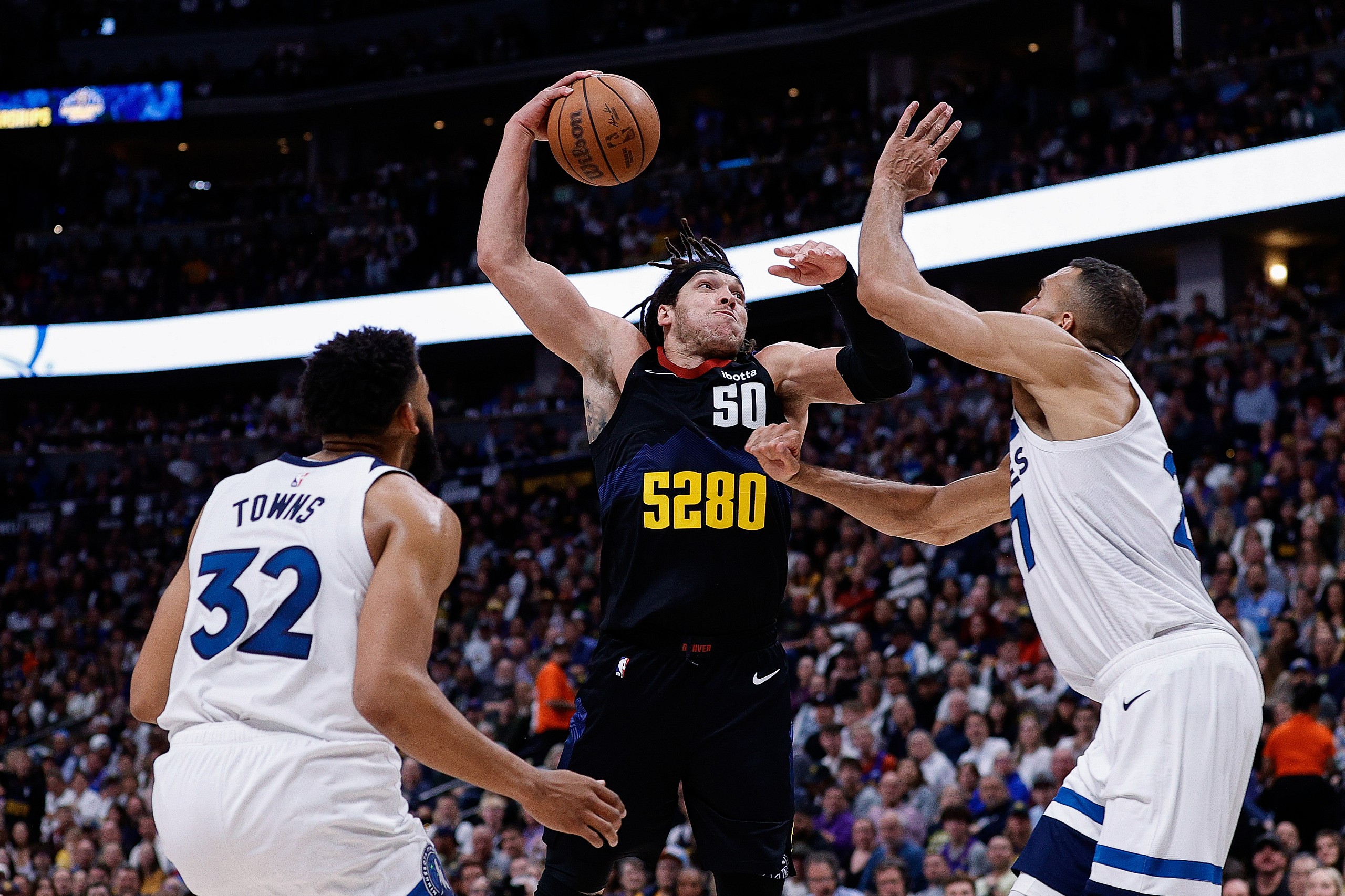 NBA: Minnesota Timberwolves at Denver Nuggets