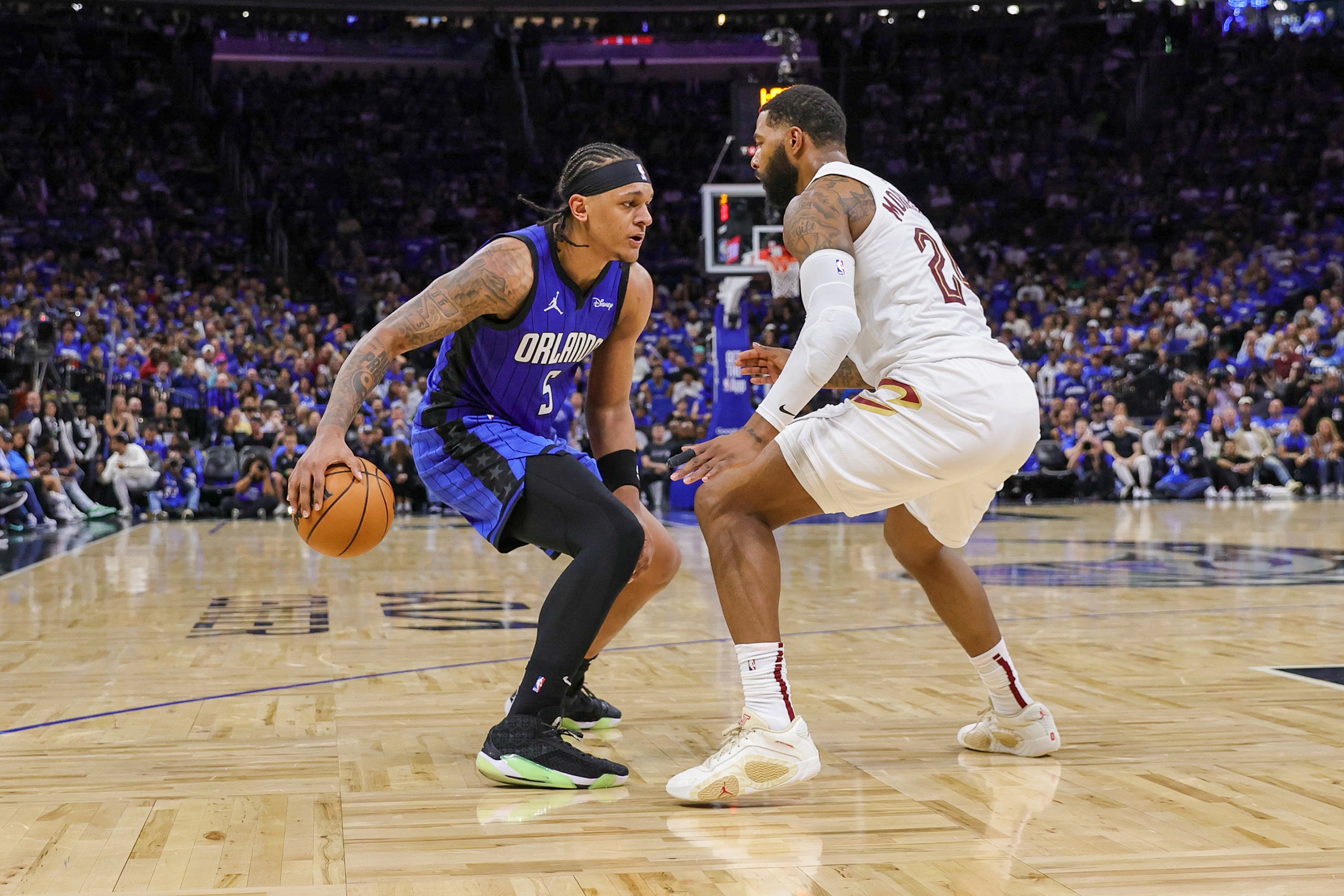 NBA: Playoffs-Cleveland Cavaliers at Orlando Magic