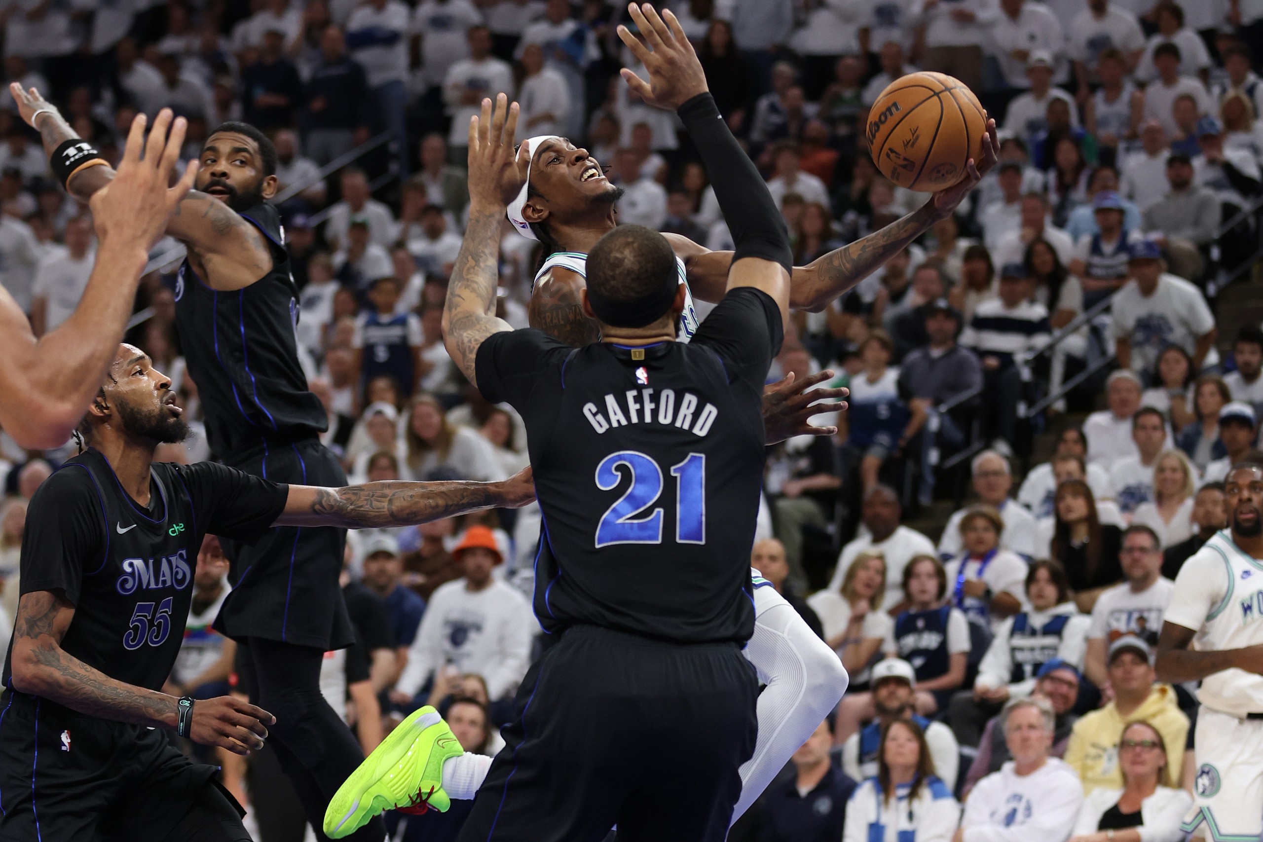 NBA: Playoffs-Dallas Mavericks at Minnesota Timberwolves