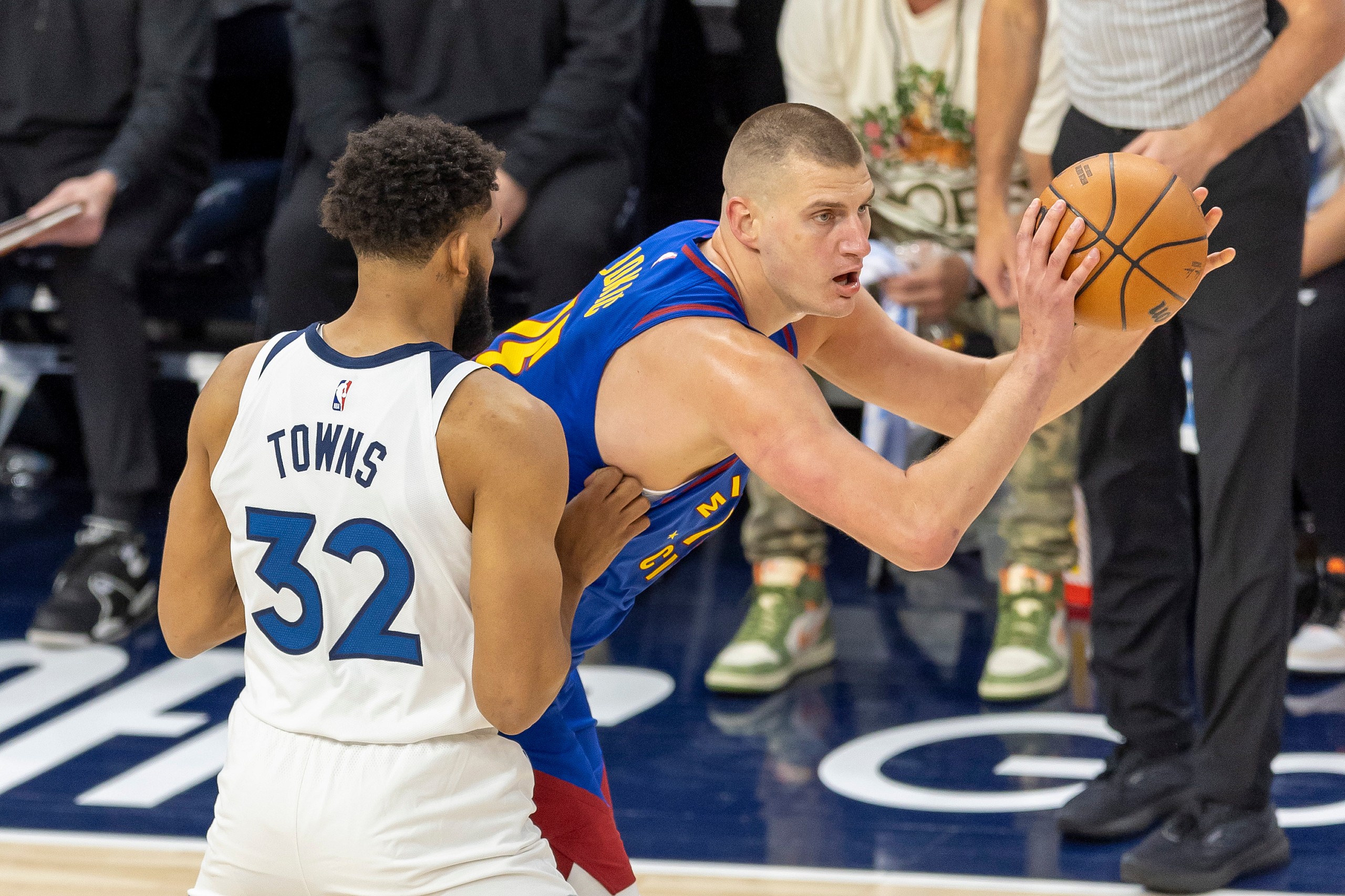 NBA: Playoffs-Denver Nuggets at Minnesota Timberwolves