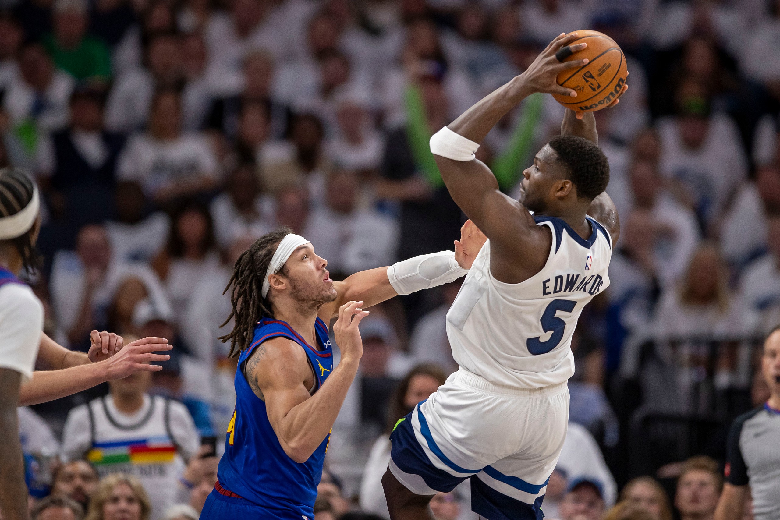 NBA: Playoffs-Denver Nuggets at Minnesota Timberwolves