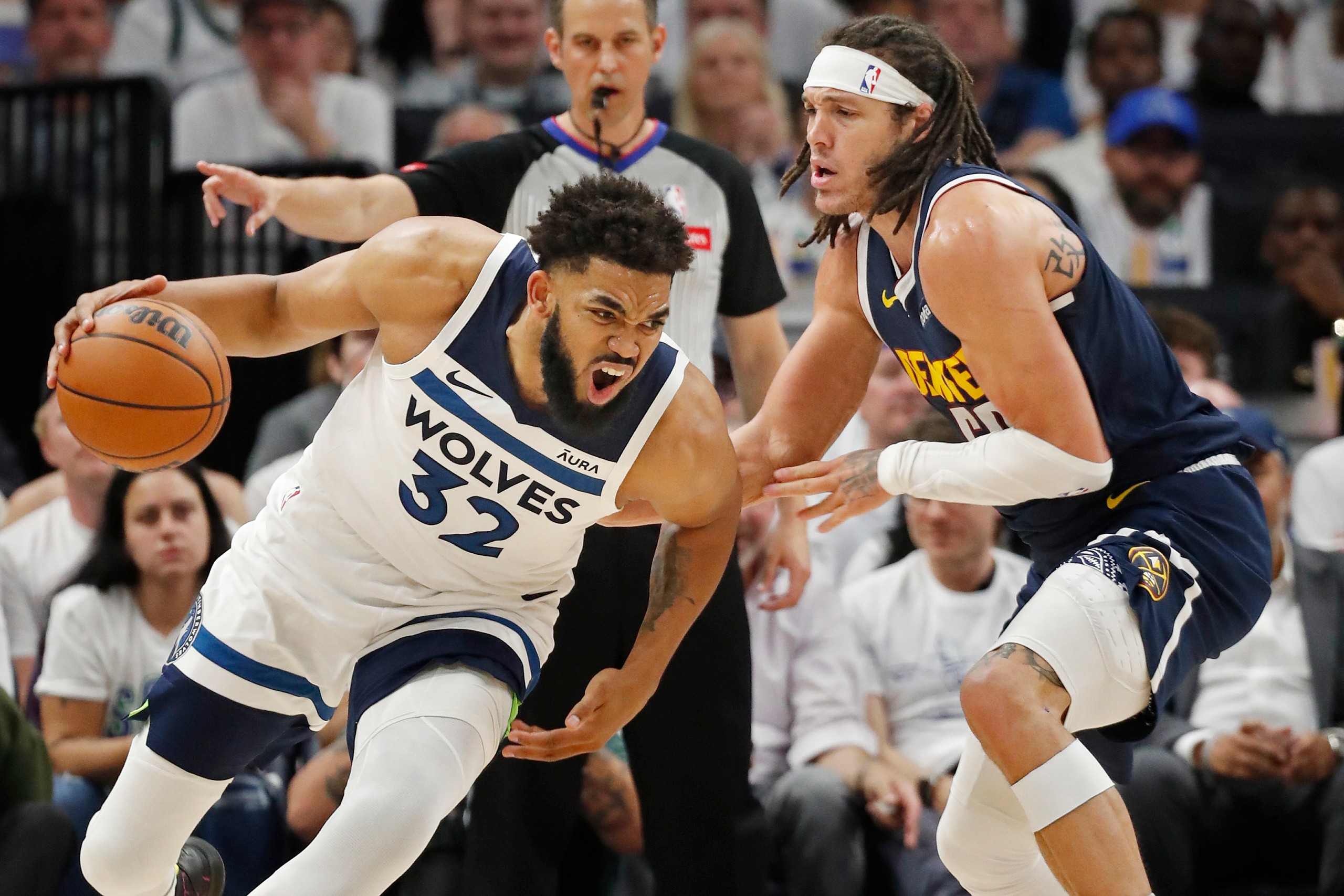 NBA: Playoffs-Denver Nuggets at Minnesota Timberwolves