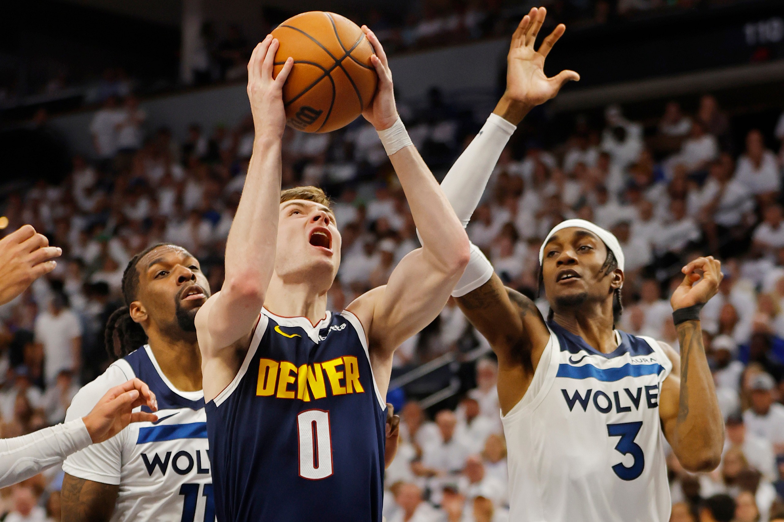 NBA: Playoffs-Denver Nuggets at Minnesota Timberwolves