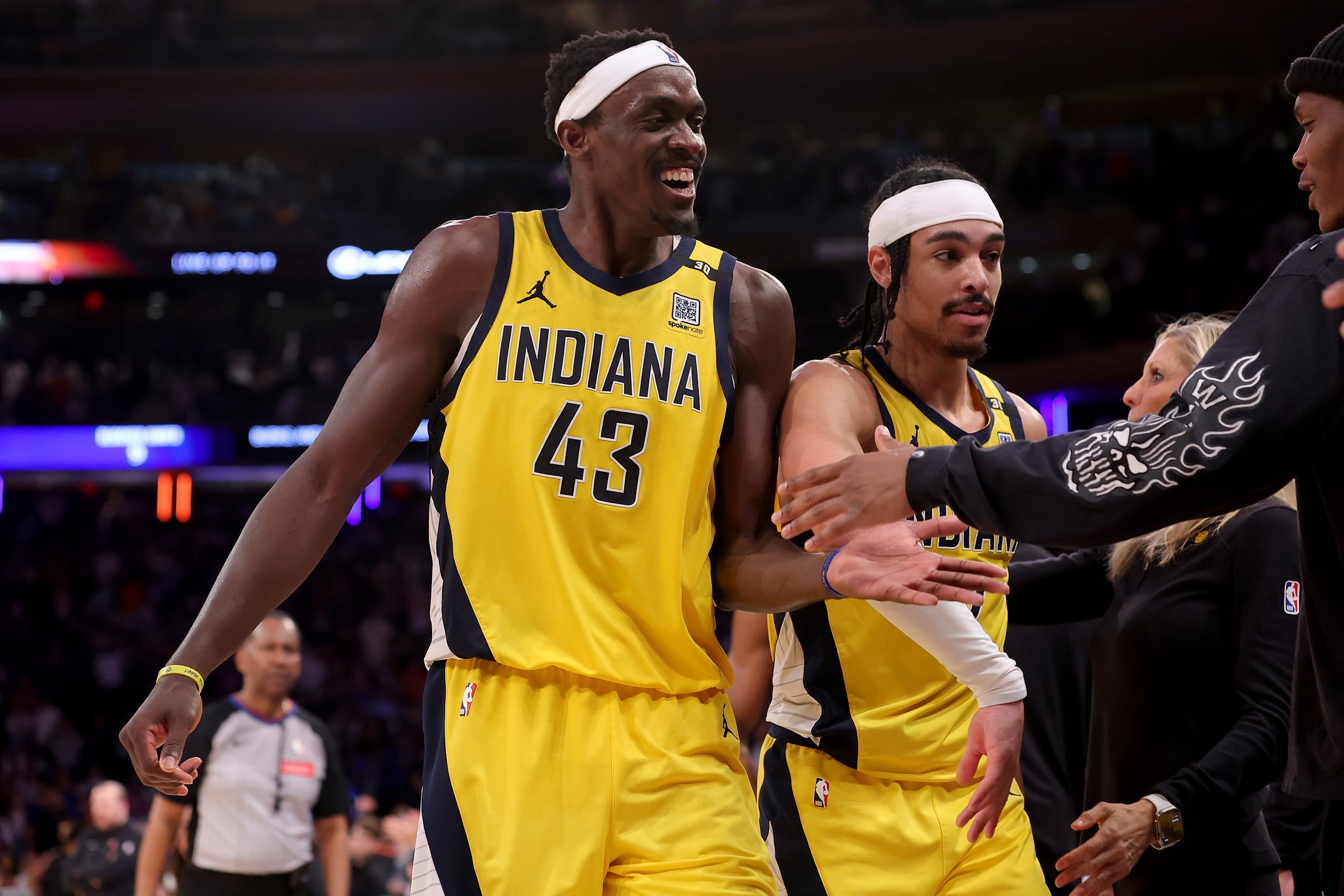 NBA: Playoffs-Indiana Pacers at New York Knicks