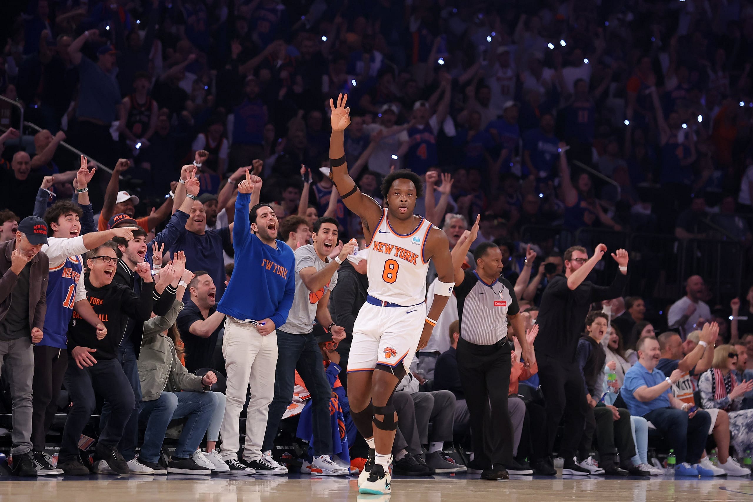 NBA: Playoffs-Indiana Pacers at New York Knicks