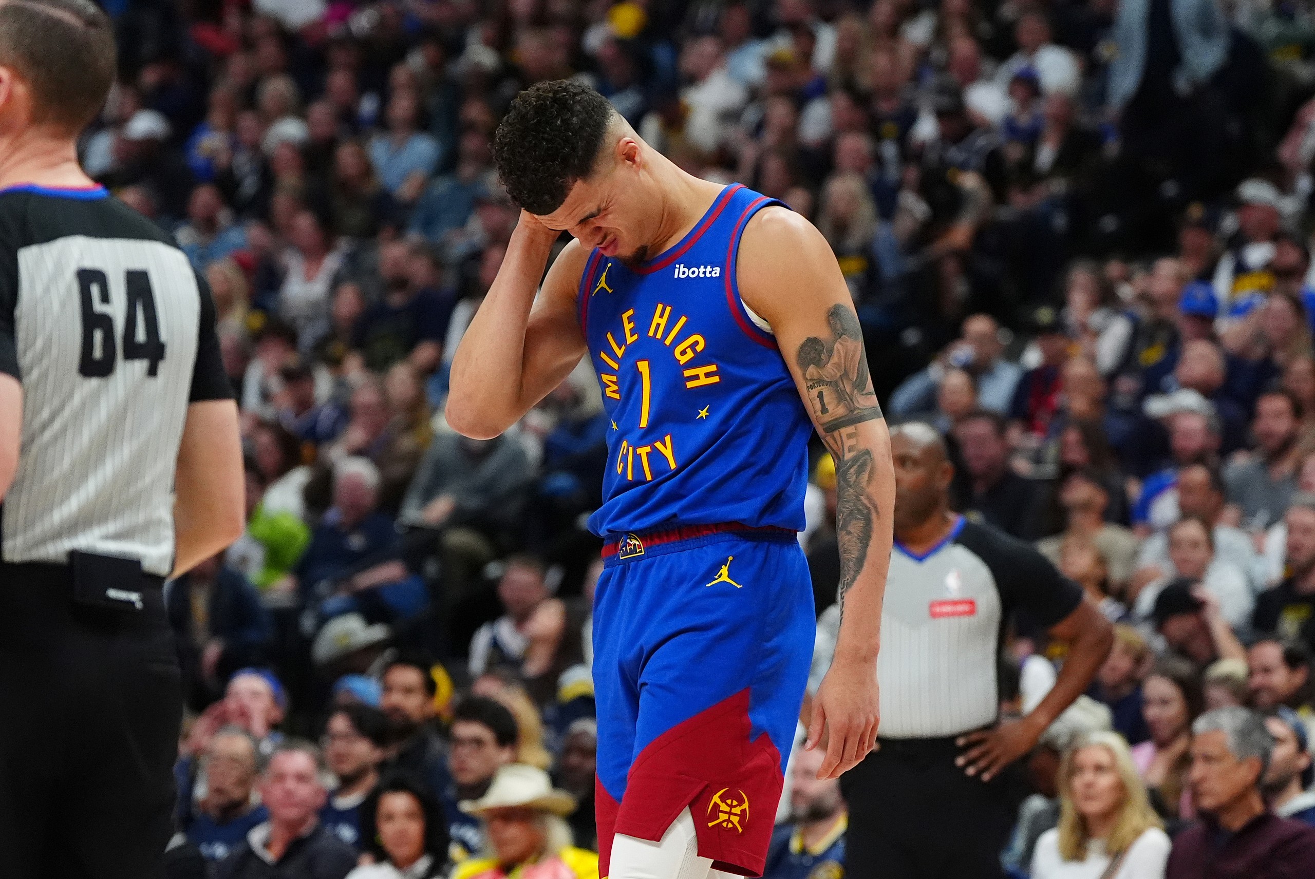 NBA: Playoffs-Minnesota Timberwolves at Denver Nuggets