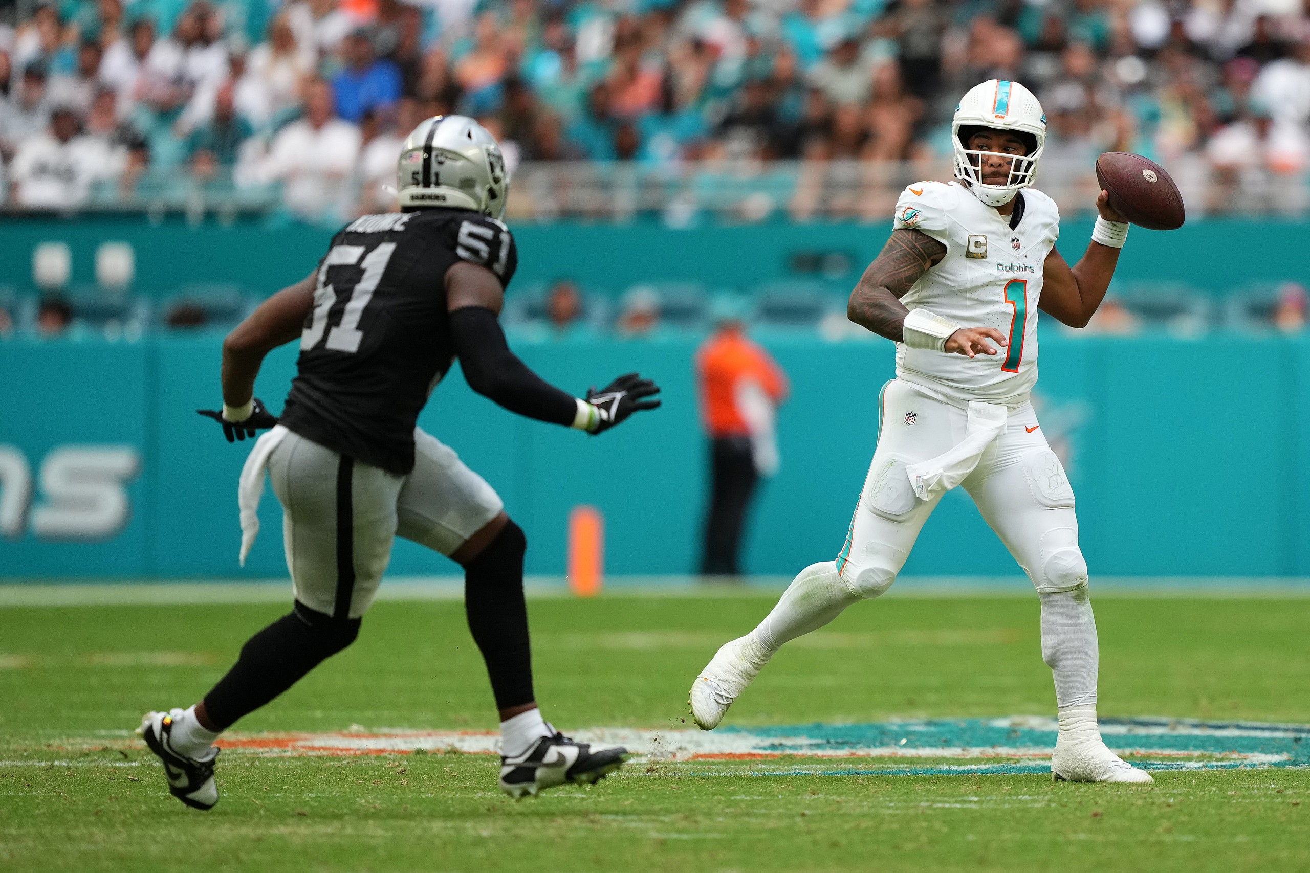NFL: Las Vegas Raiders at Miami Dolphins
