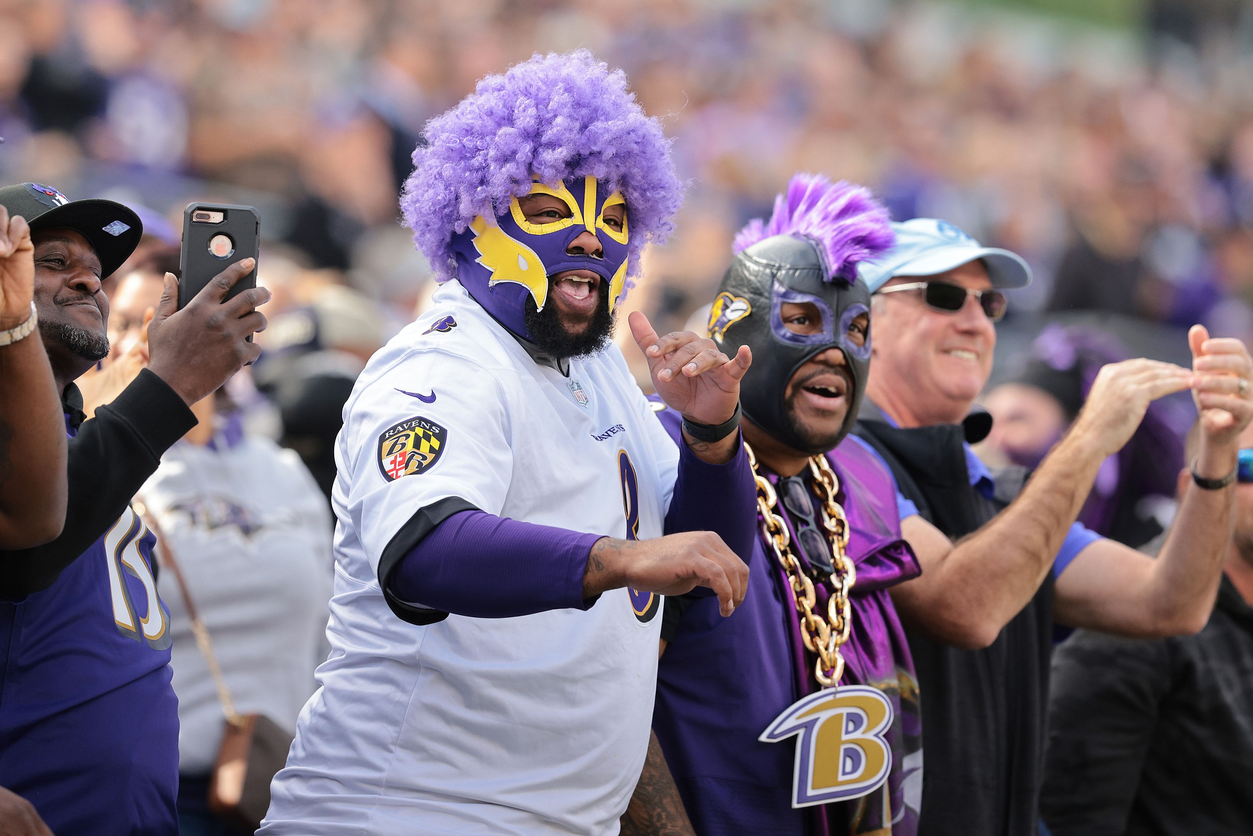Baltimore Ravens fans