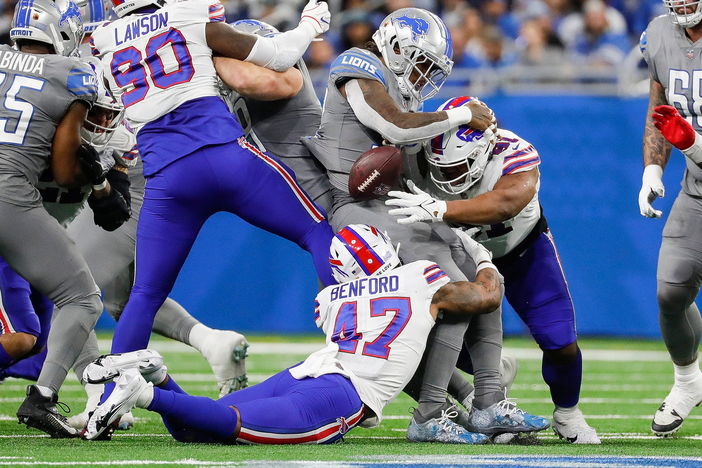 Buffalo Bills, Detroit Lions