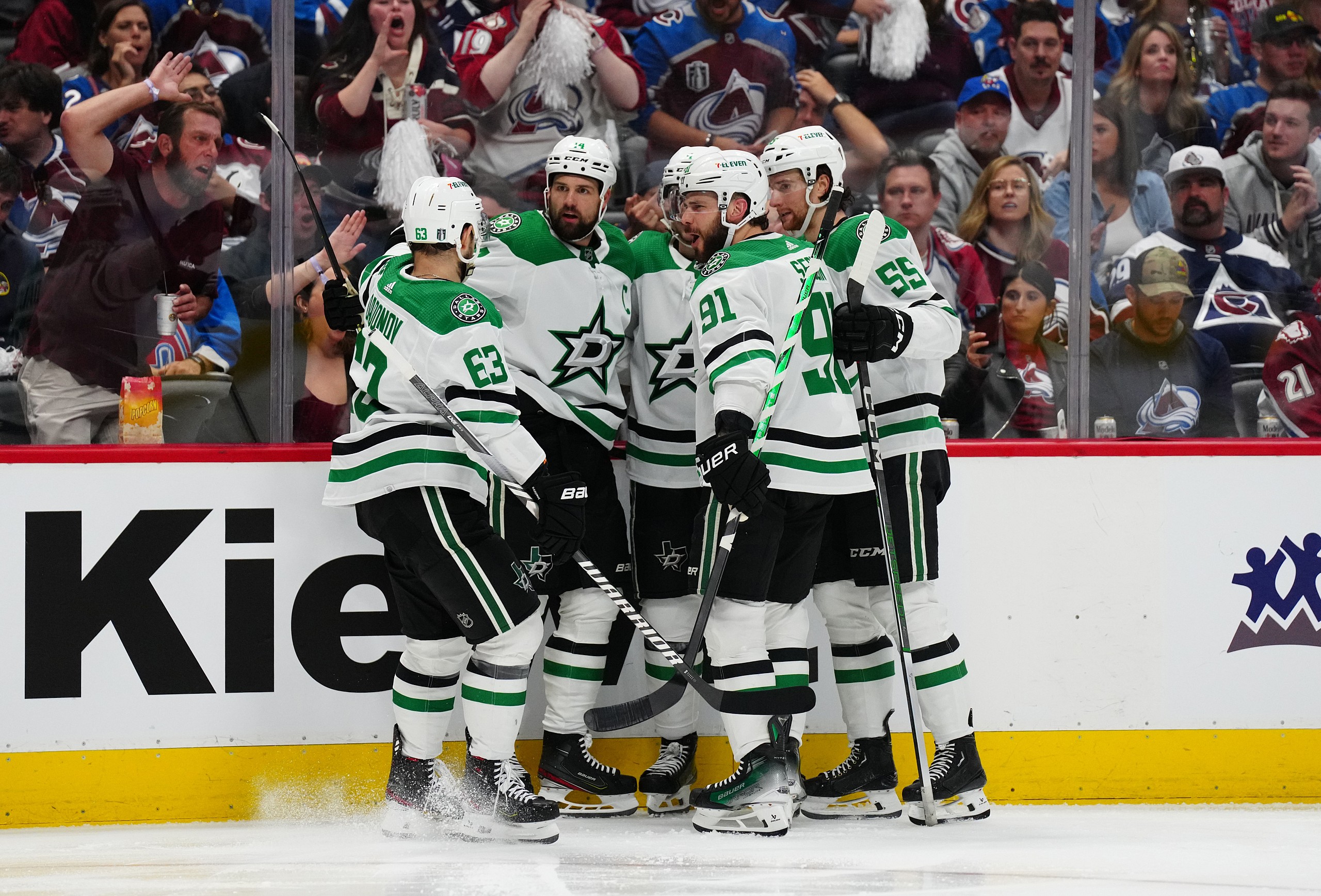 NHL: Stanley Cup Playoffs-Dallas Stars at Colorado Avalanche