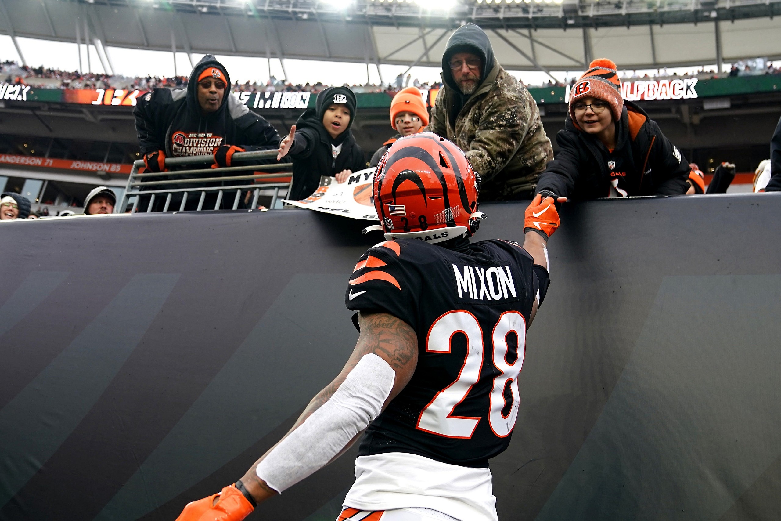 Houston Texans running back Joe Mixon