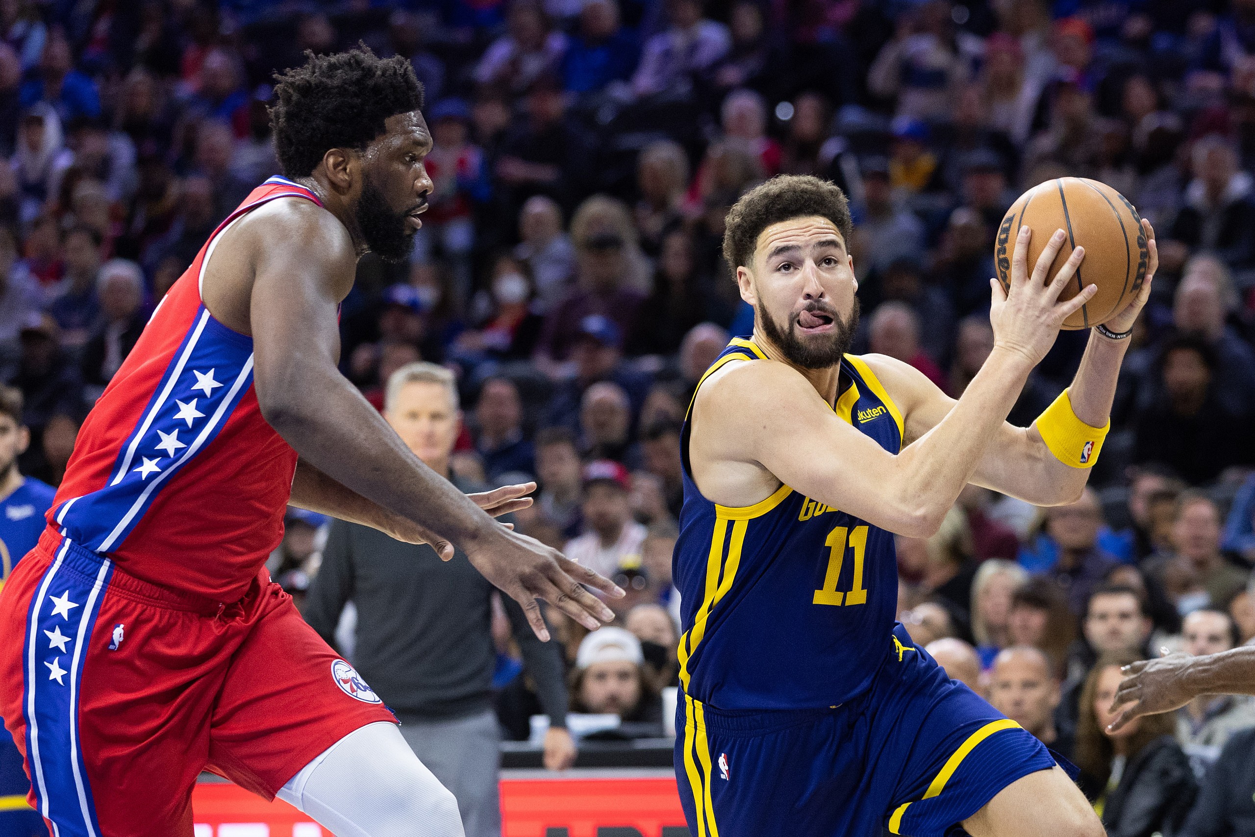 NBA: Golden State Warriors at Philadelphia 76ers