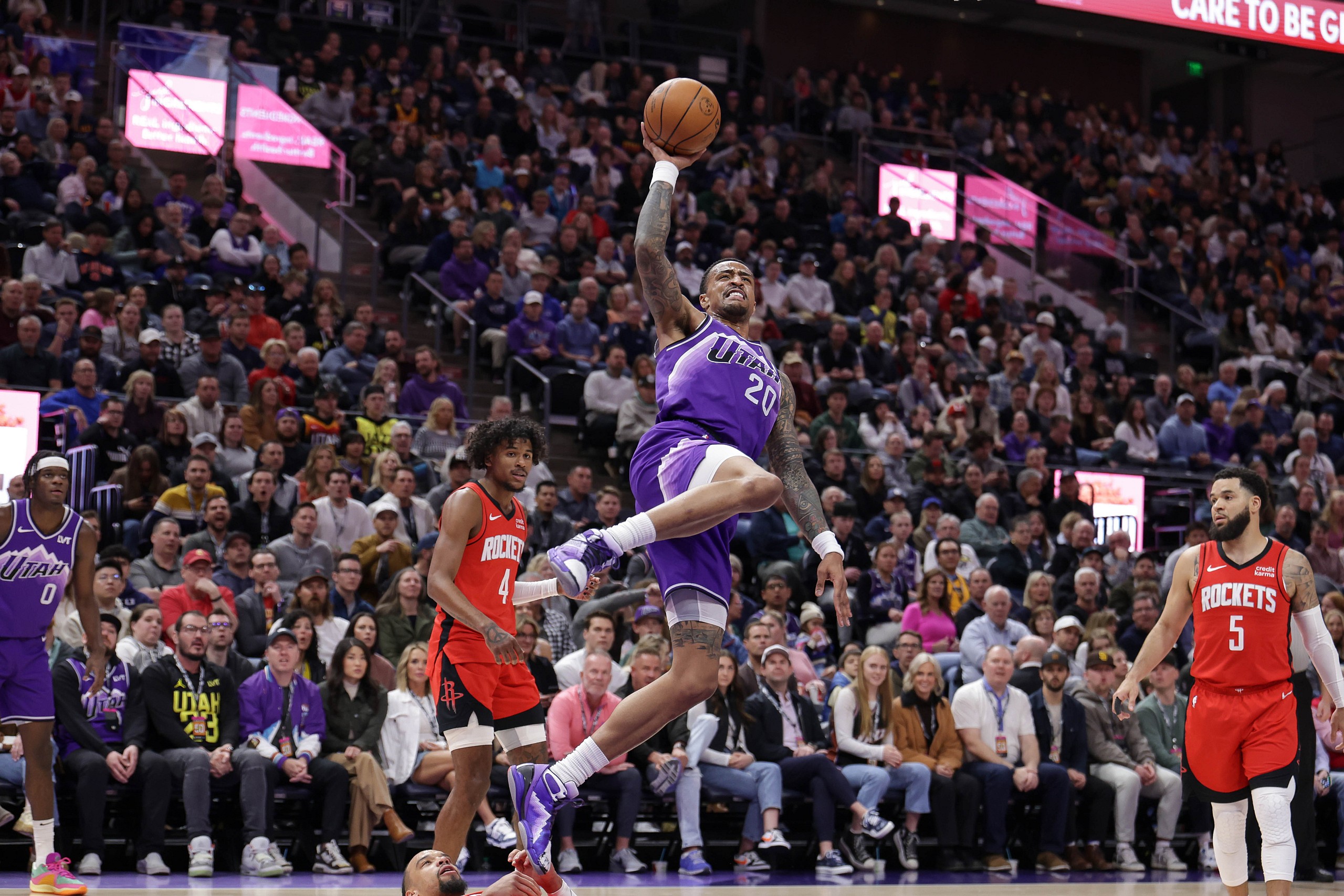 NBA: Houston Rockets at Utah Jazz