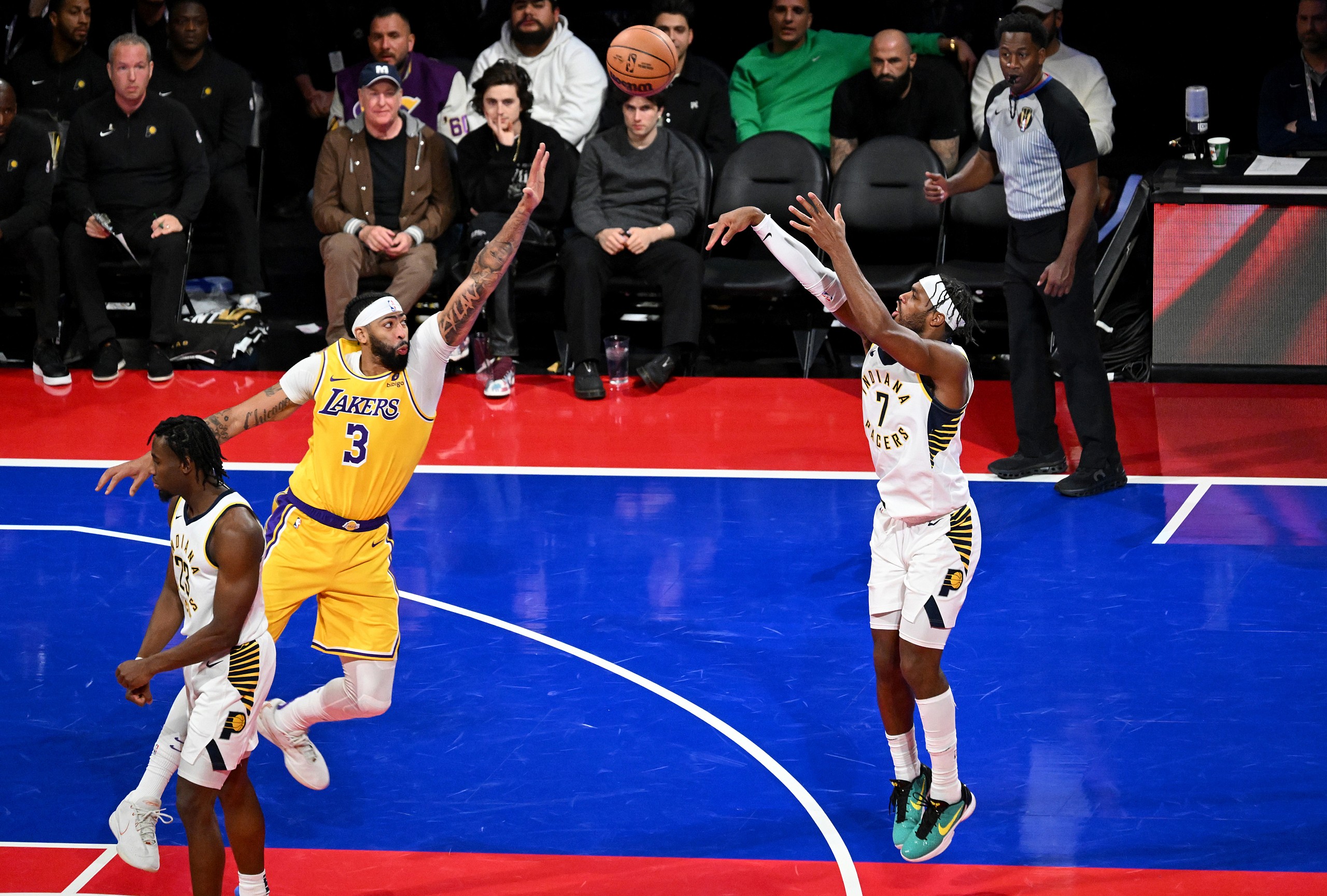 NBA: In Season Tournament-Indiana Pacers at Los Angeles Lakers