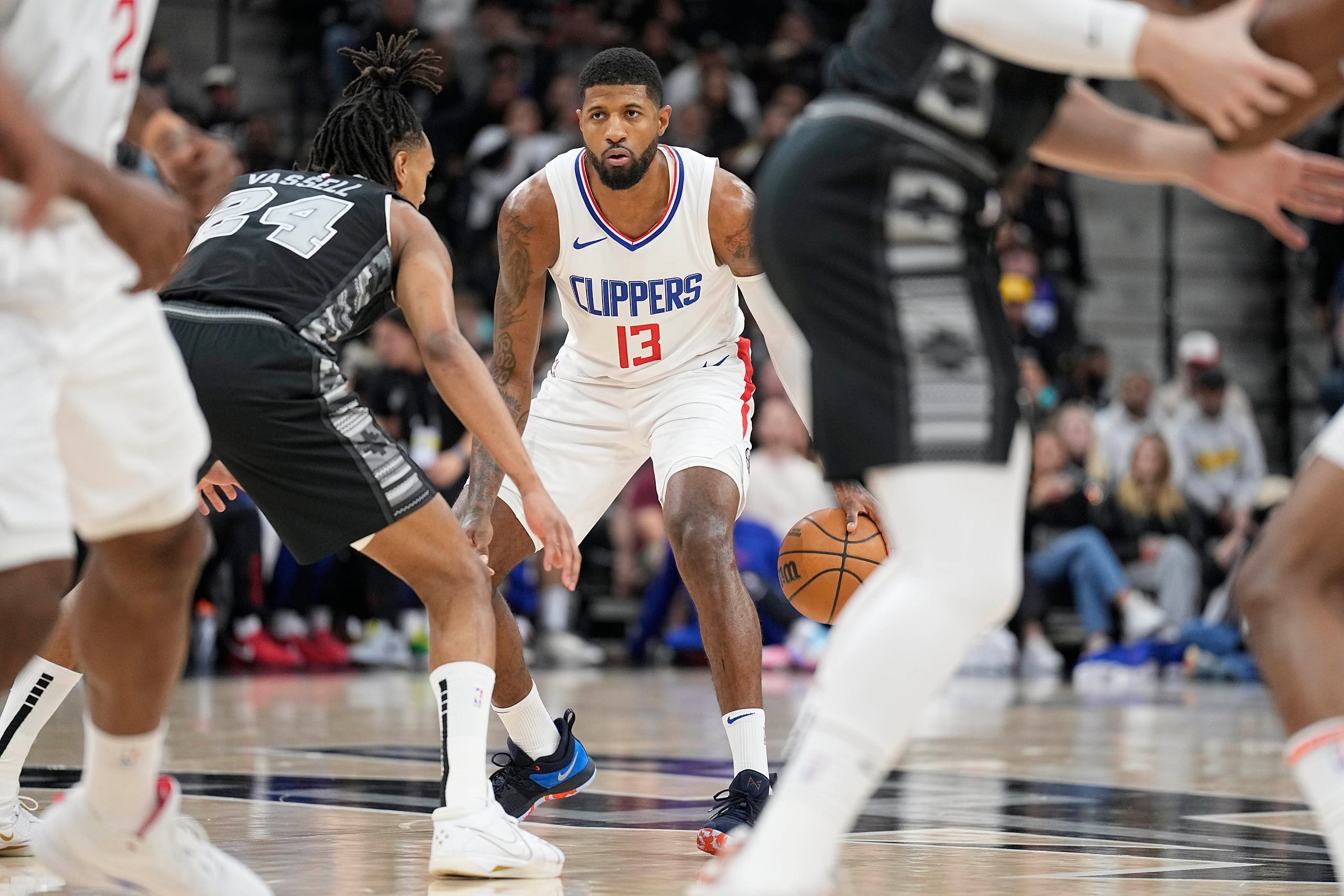 Paul George trade San Antonio Spurs