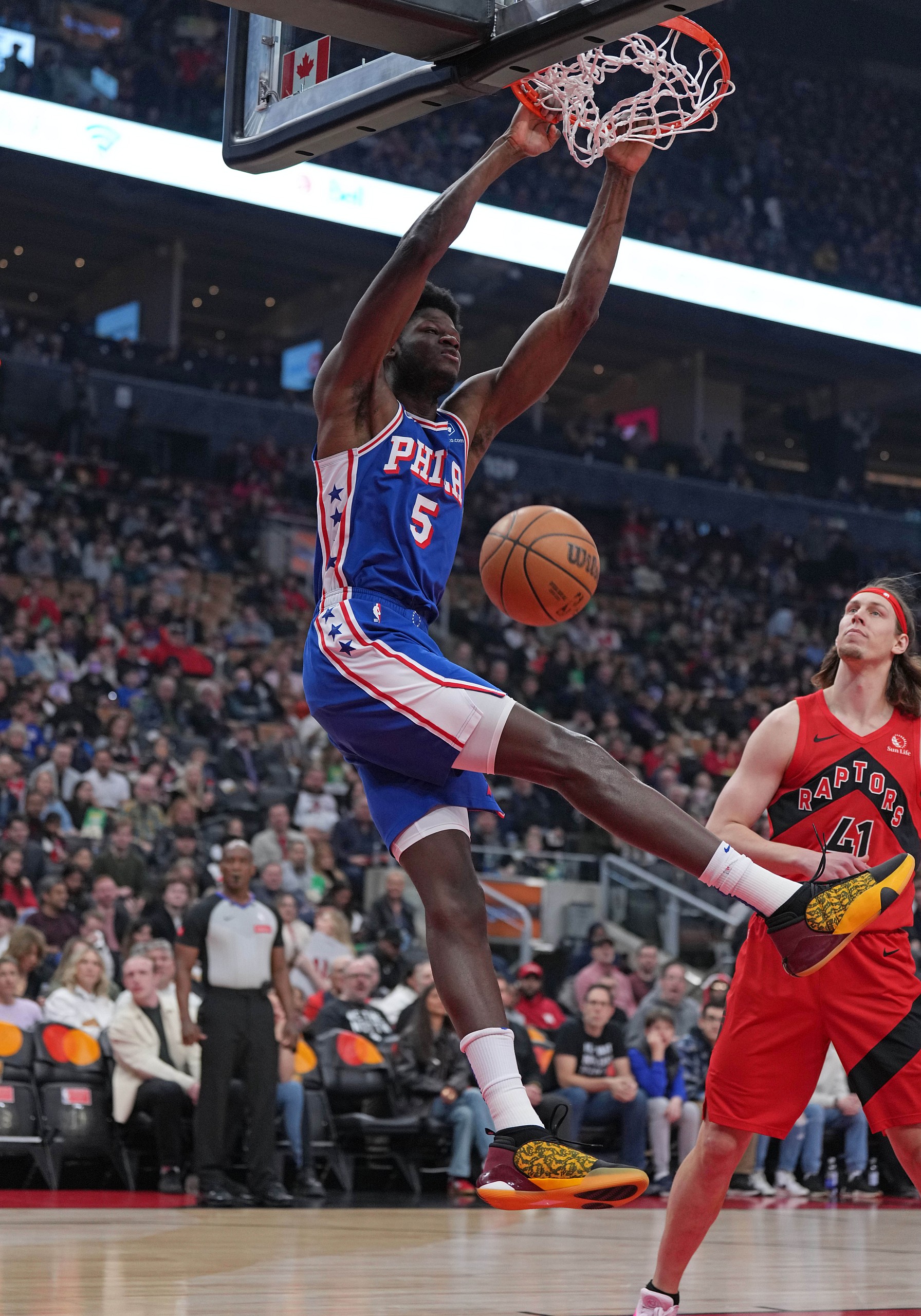NBA: Philadelphia 76ers at Toronto Raptors