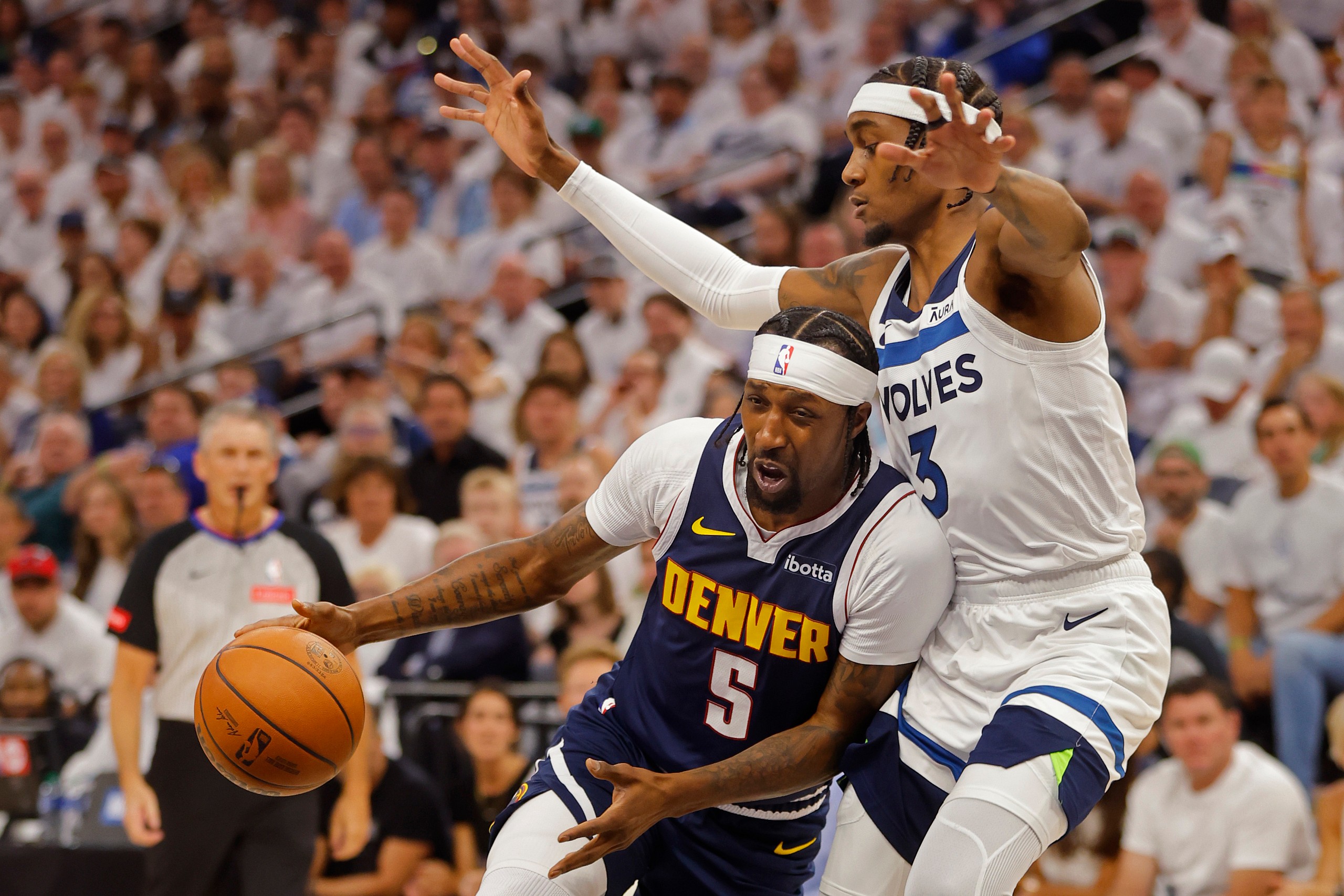 NBA: Playoffs-Denver Nuggets at Minnesota Timberwolves