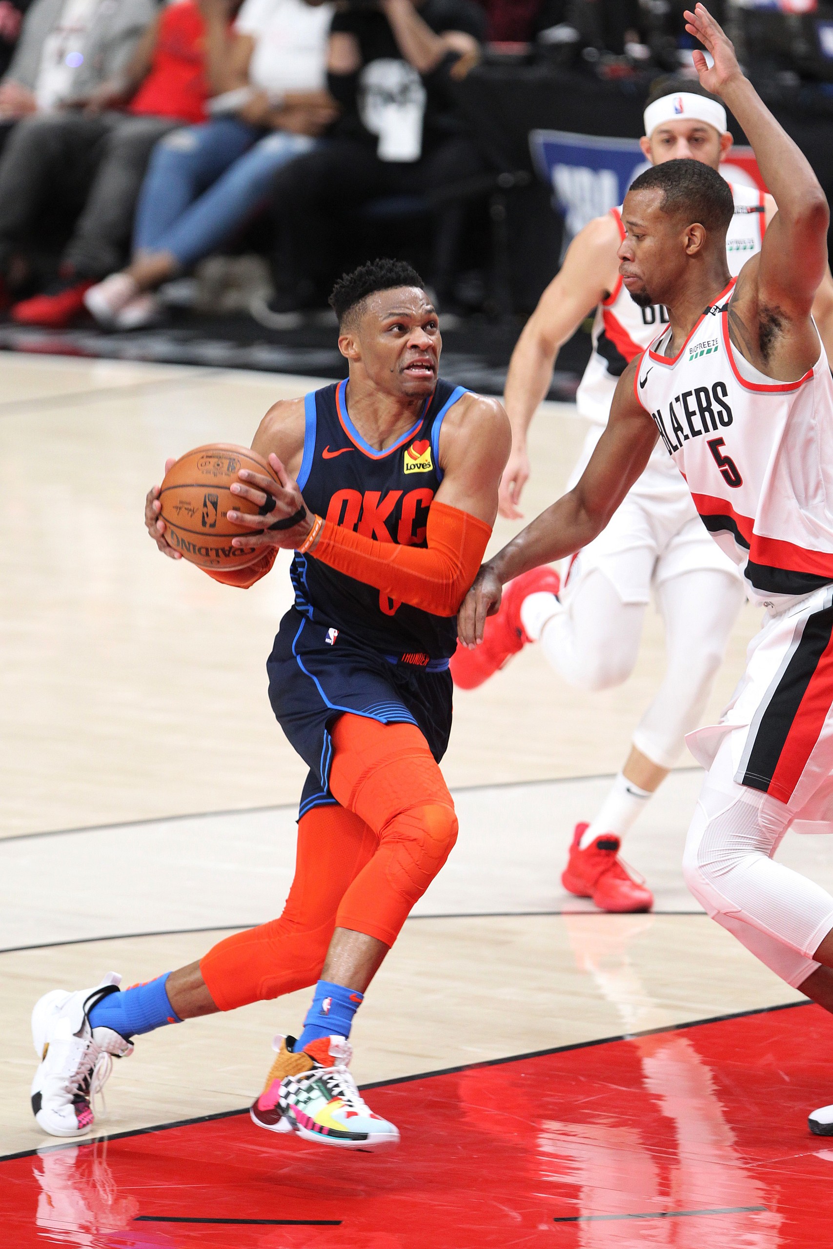 NBA: Playoffs-Oklahoma City Thunder at Portland Trail Blazers