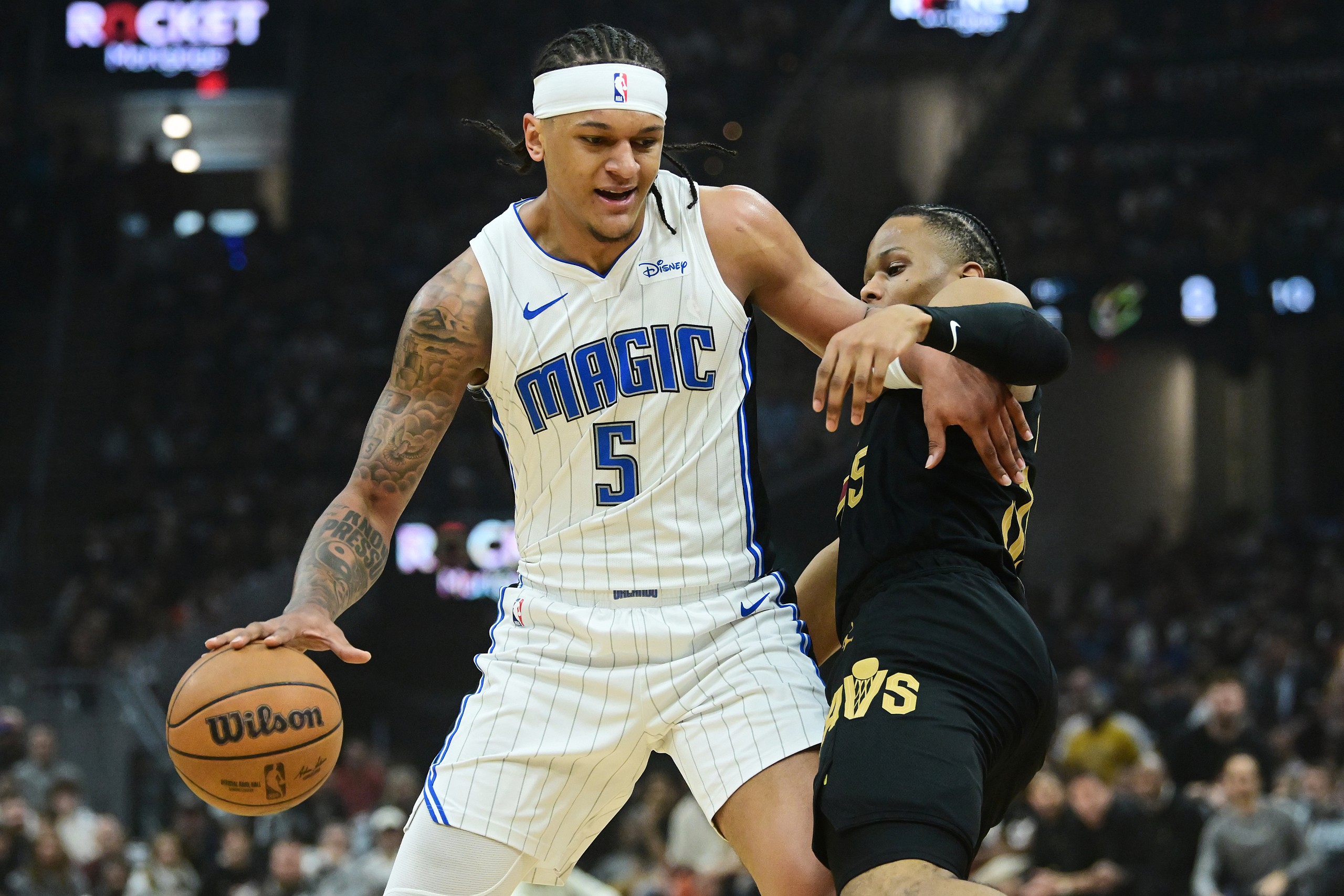 NBA: Playoffs-Orlando Magic at Cleveland Cavaliers