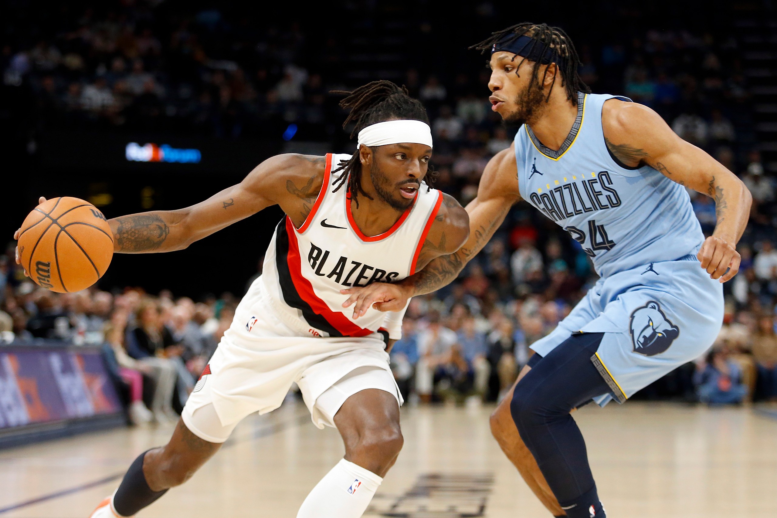 NBA: Portland Trail Blazers at Memphis Grizzlies