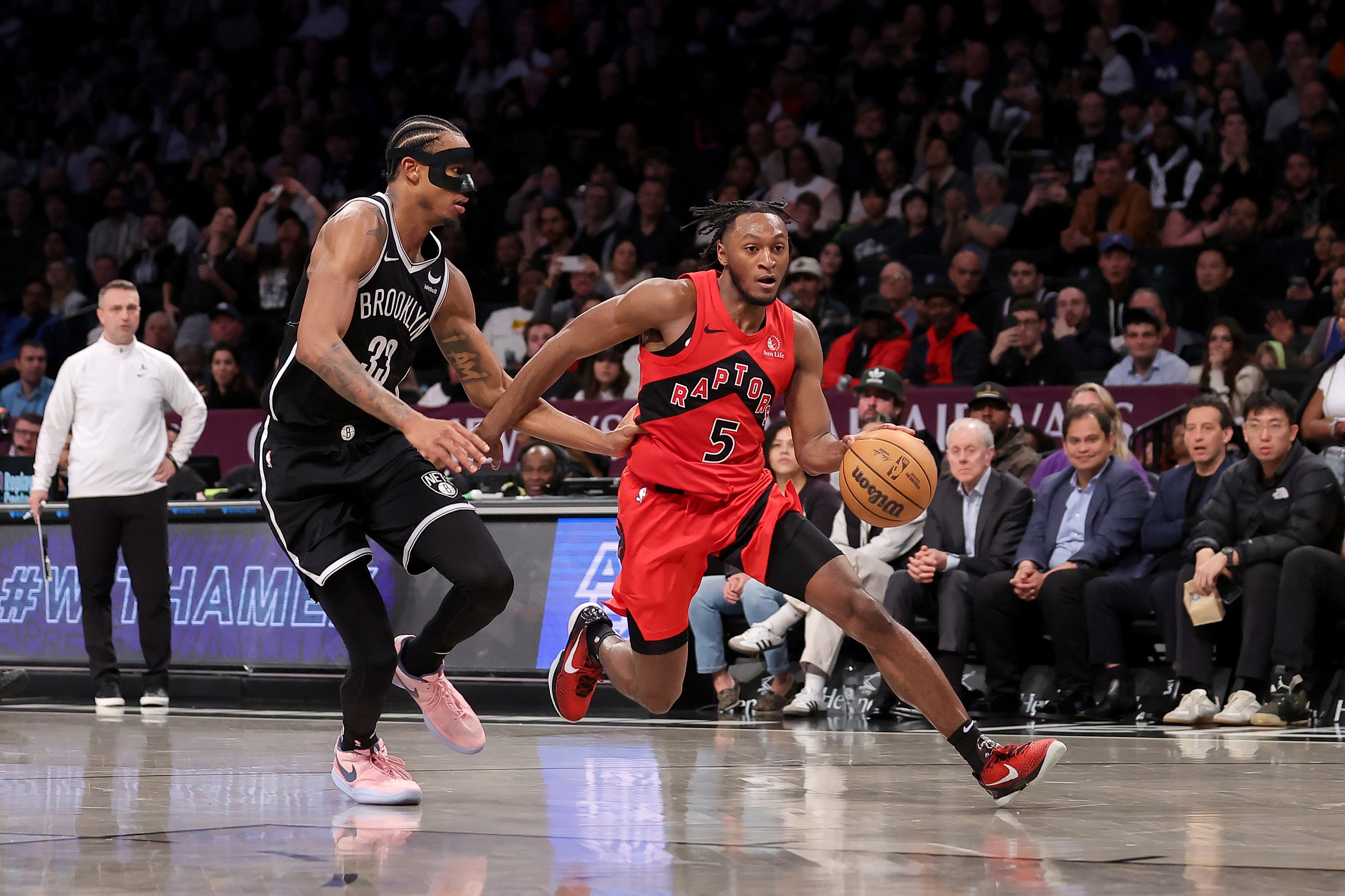 NBA: Toronto Raptors at Brooklyn Nets
