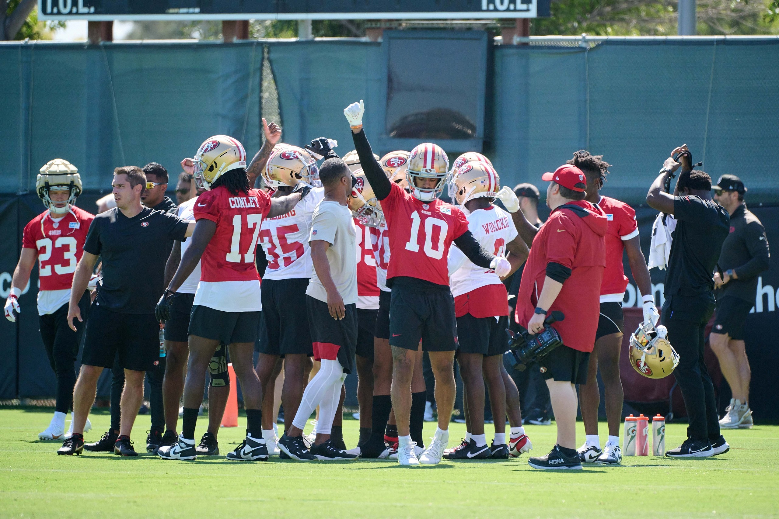 San Francisco 49ers training camp 