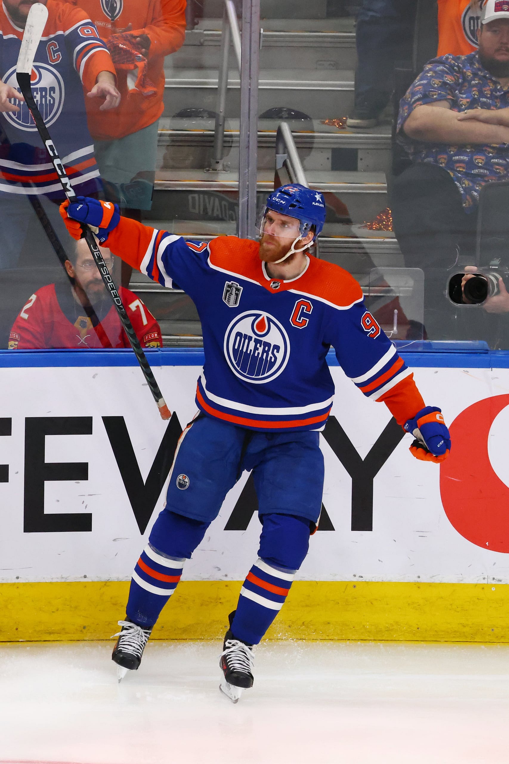 NHL: Stanley Cup Final-Florida Panthers at Edmonton Oilers