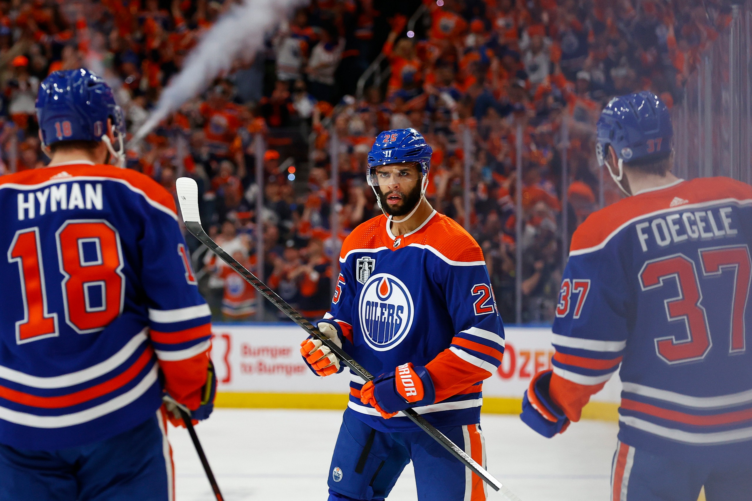 NHL: Stanley Cup Final-Florida Panthers at Edmonton Oilers