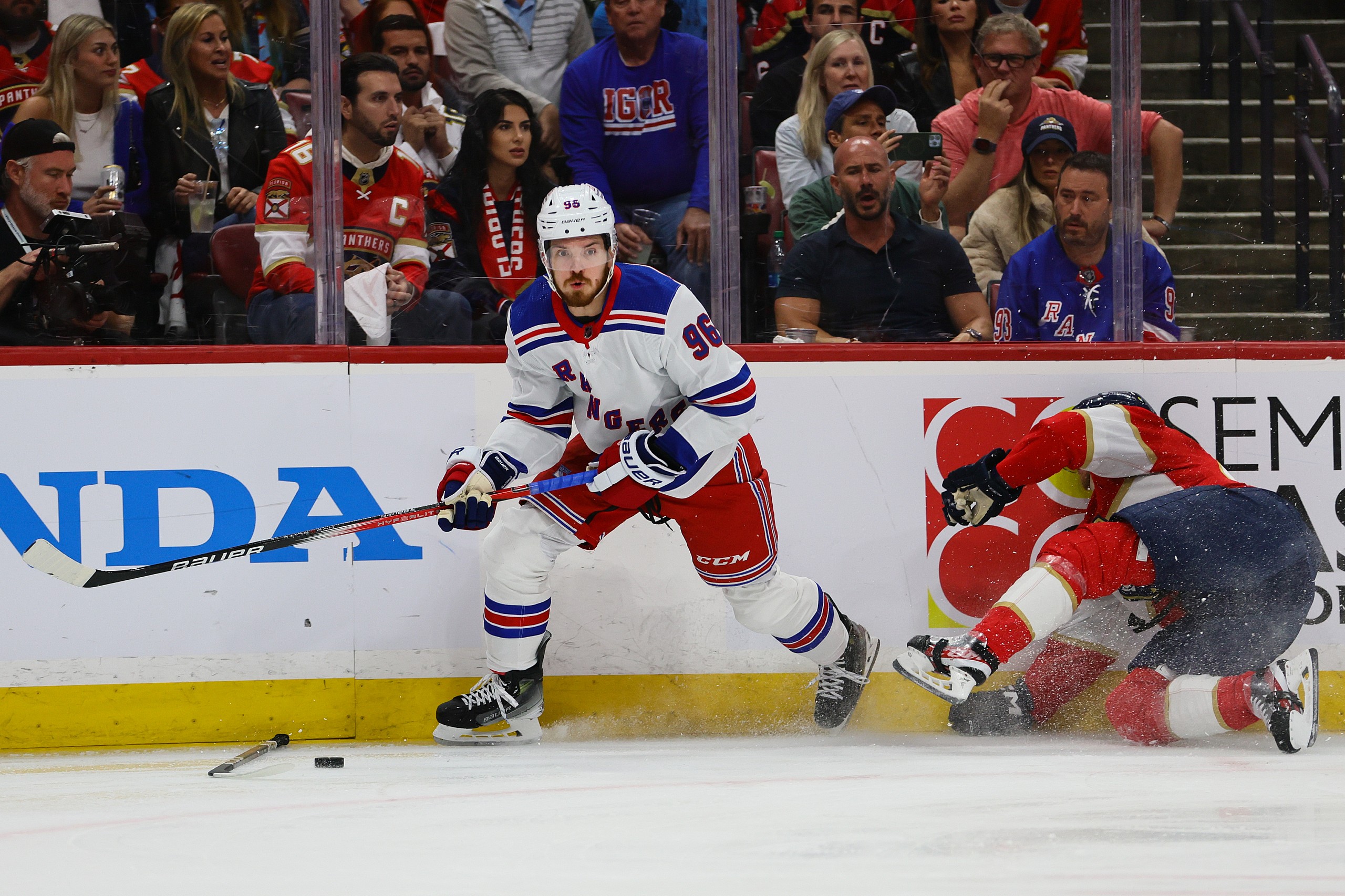 NHL: Stanley Cup Playoffs-New York Rangers at Florida Panthers