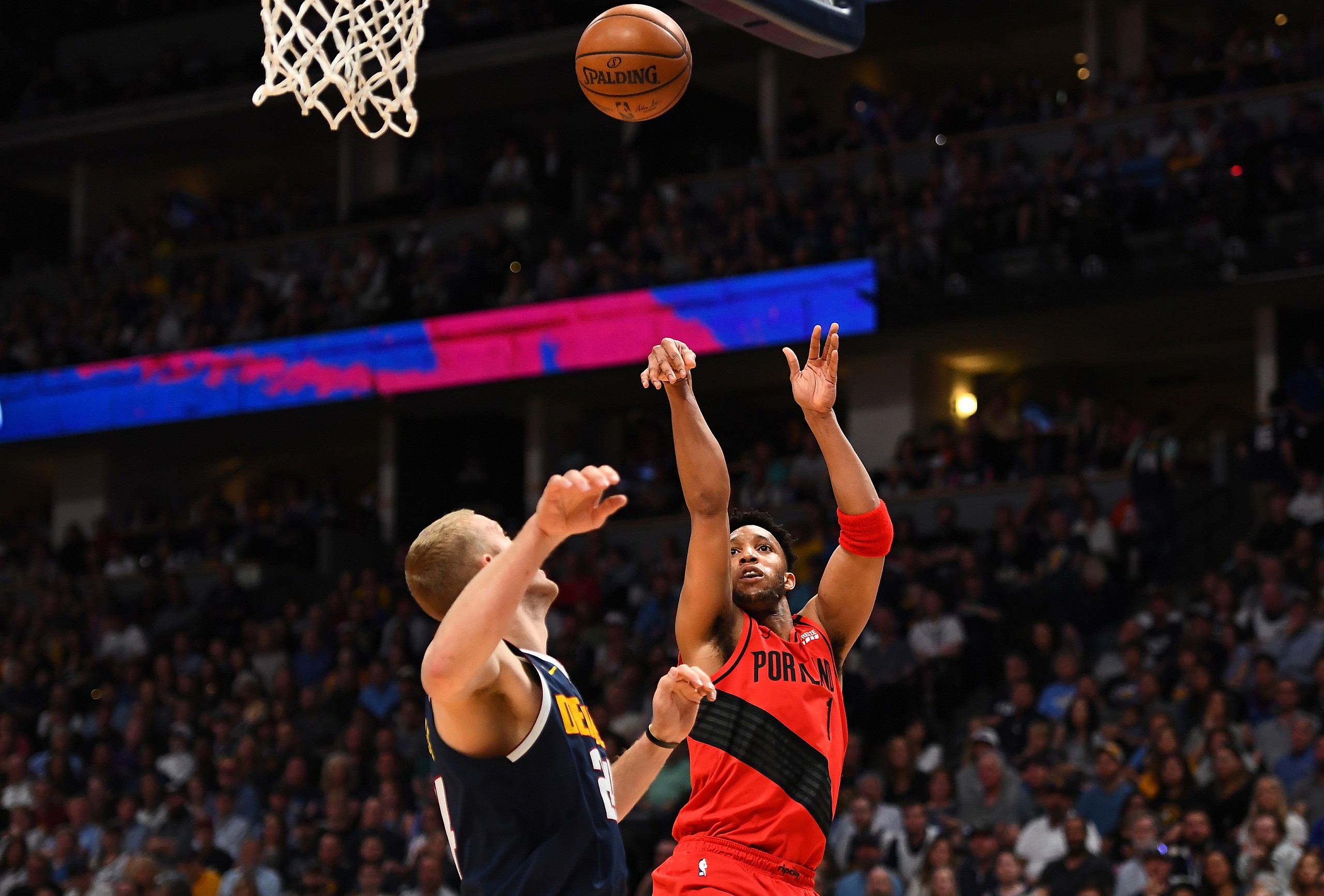 NBA: Playoffs-Portland Trail Blazers at Denver Nuggets