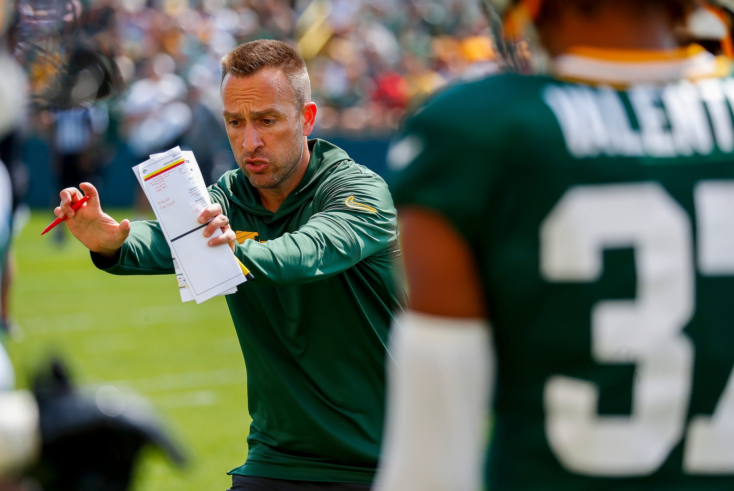 Jeff Hafley Green Bay Packers 