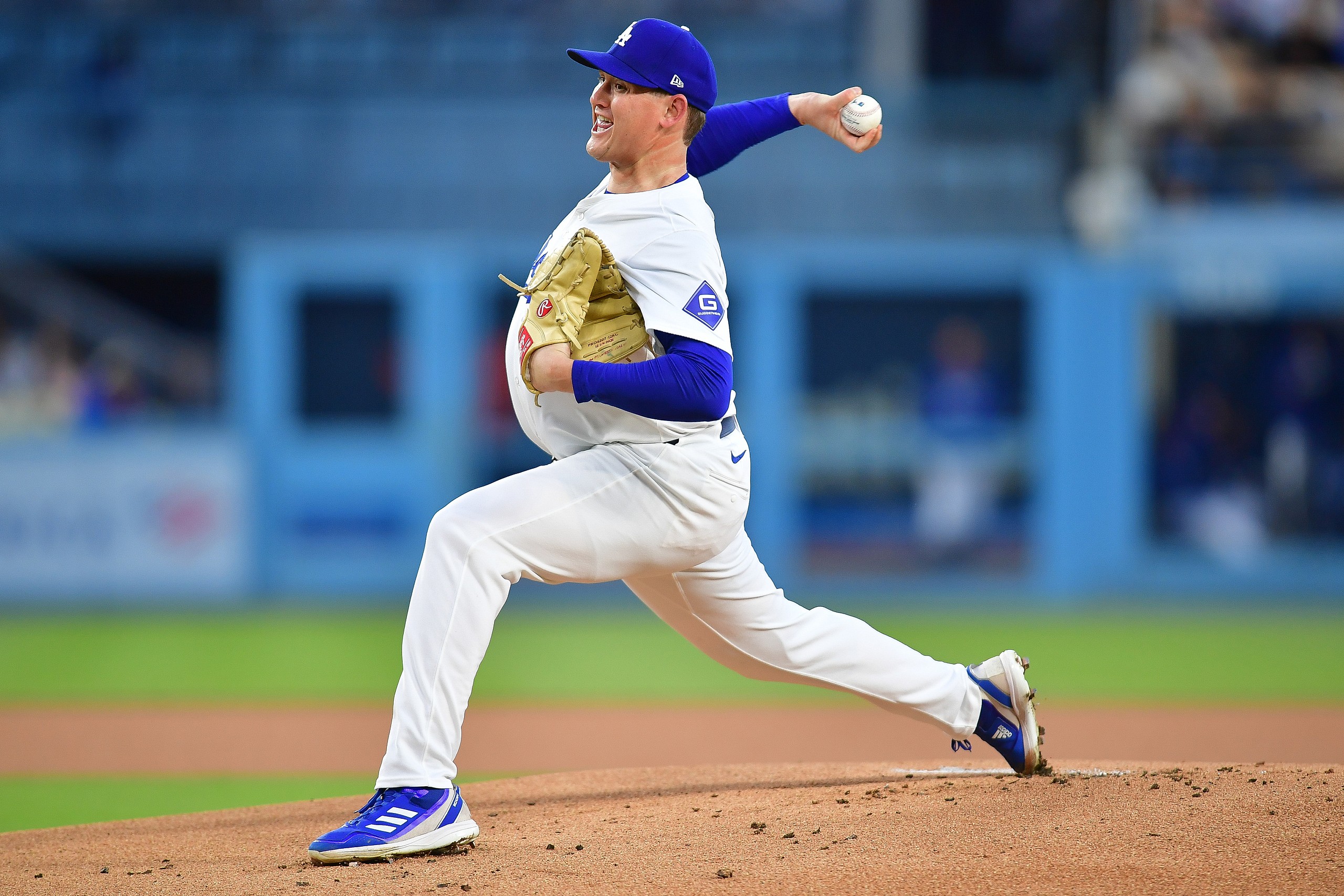 MLB: Washington Nationals at Los Angeles Dodgers