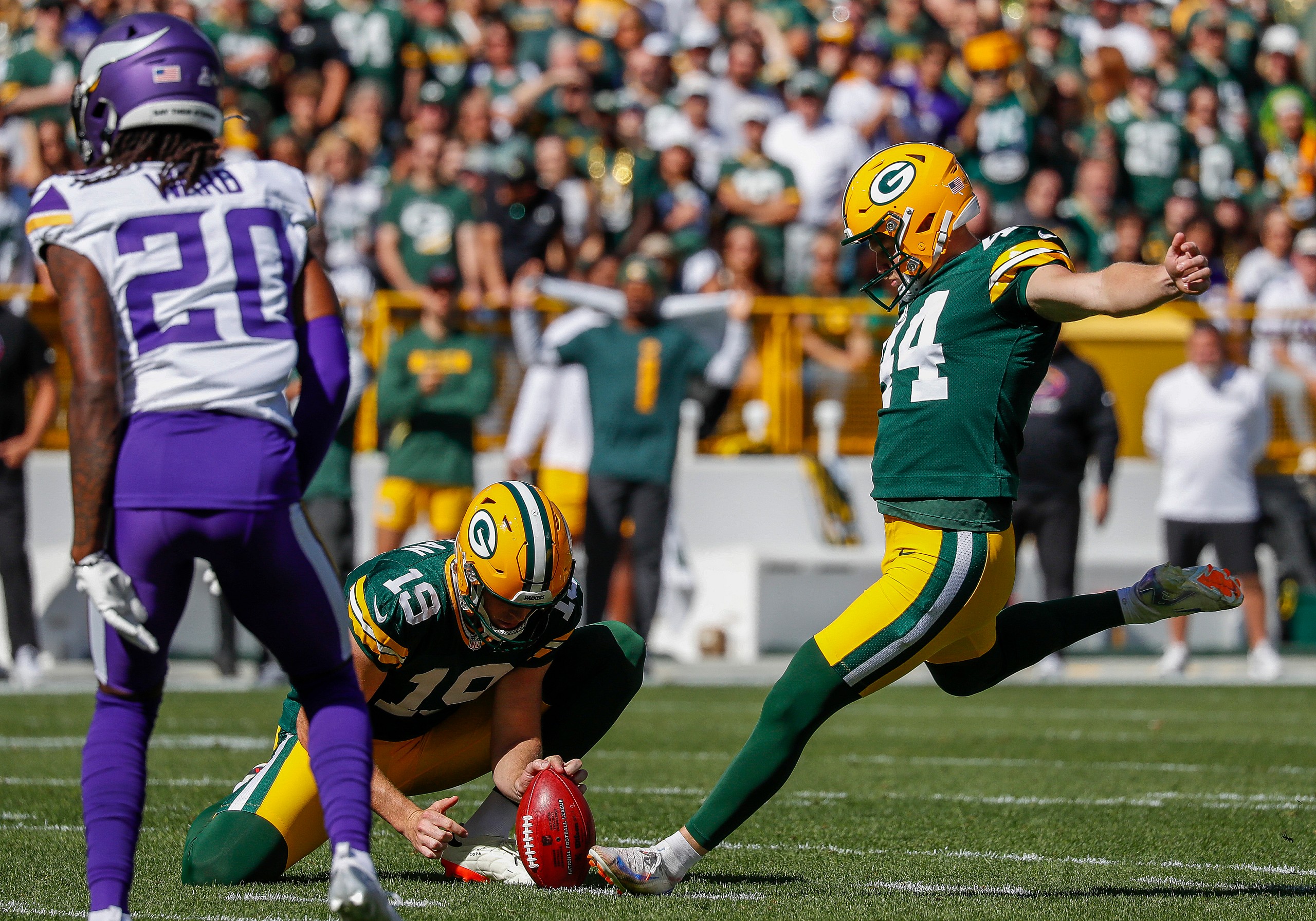 NFL: Minnesota Vikings at Green Bay Packers