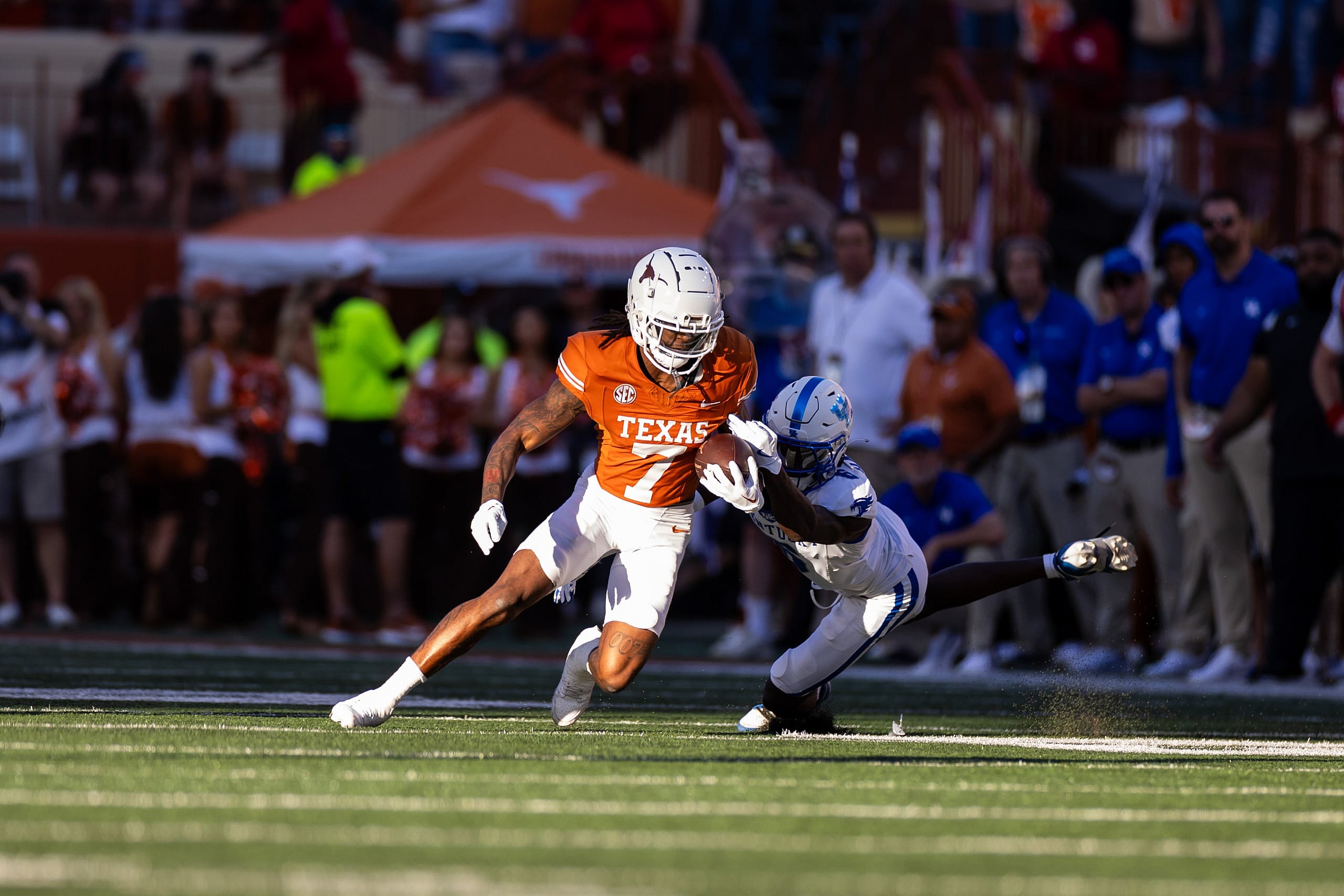 NCAA Football: Kentucky at Texas