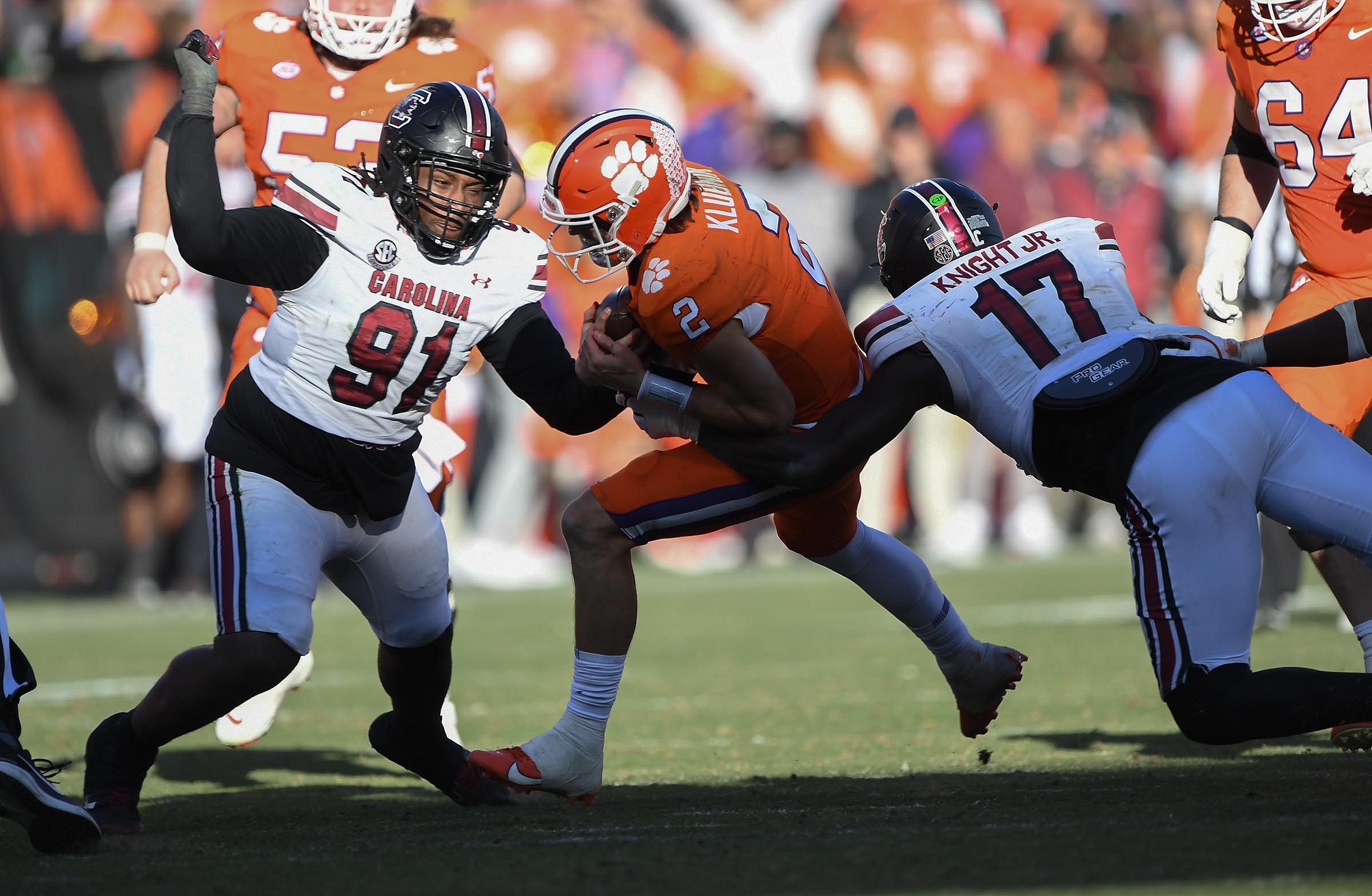 NCAA Football: South Carolina at Clemson