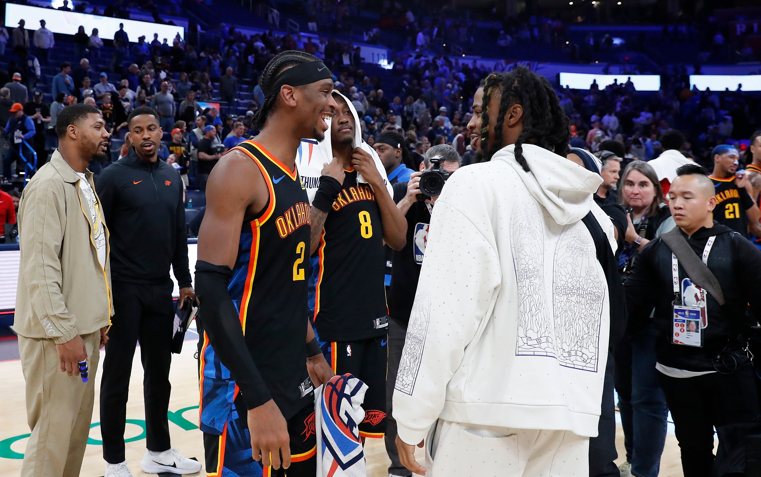 NBA: Memphis Grizzlies at Oklahoma City Thunder