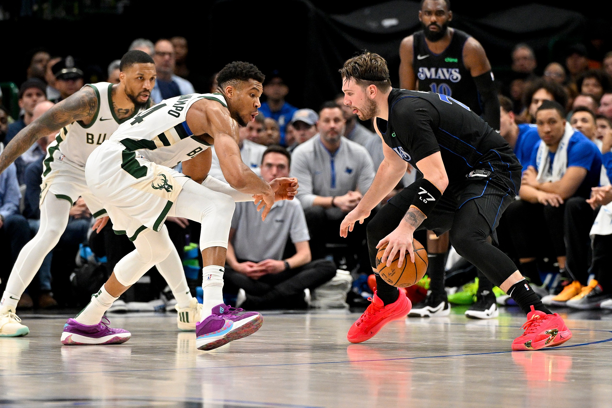 Luke Doncic, Giannis Antetokounmpo