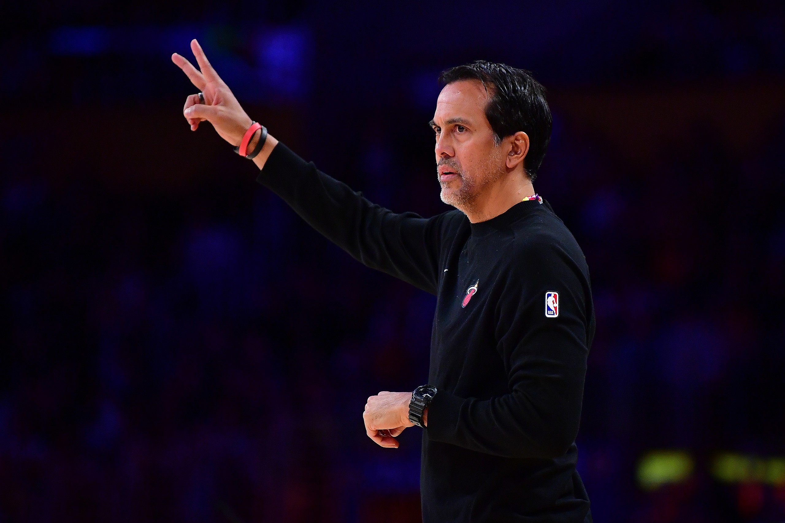 NBA: Miami Heat at Los Angeles Lakers