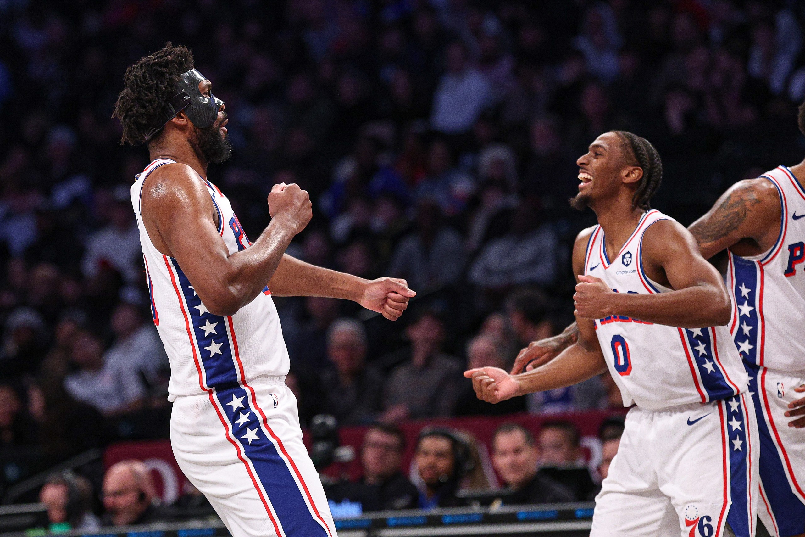 NBA: Philadelphia 76ers at Brooklyn Nets