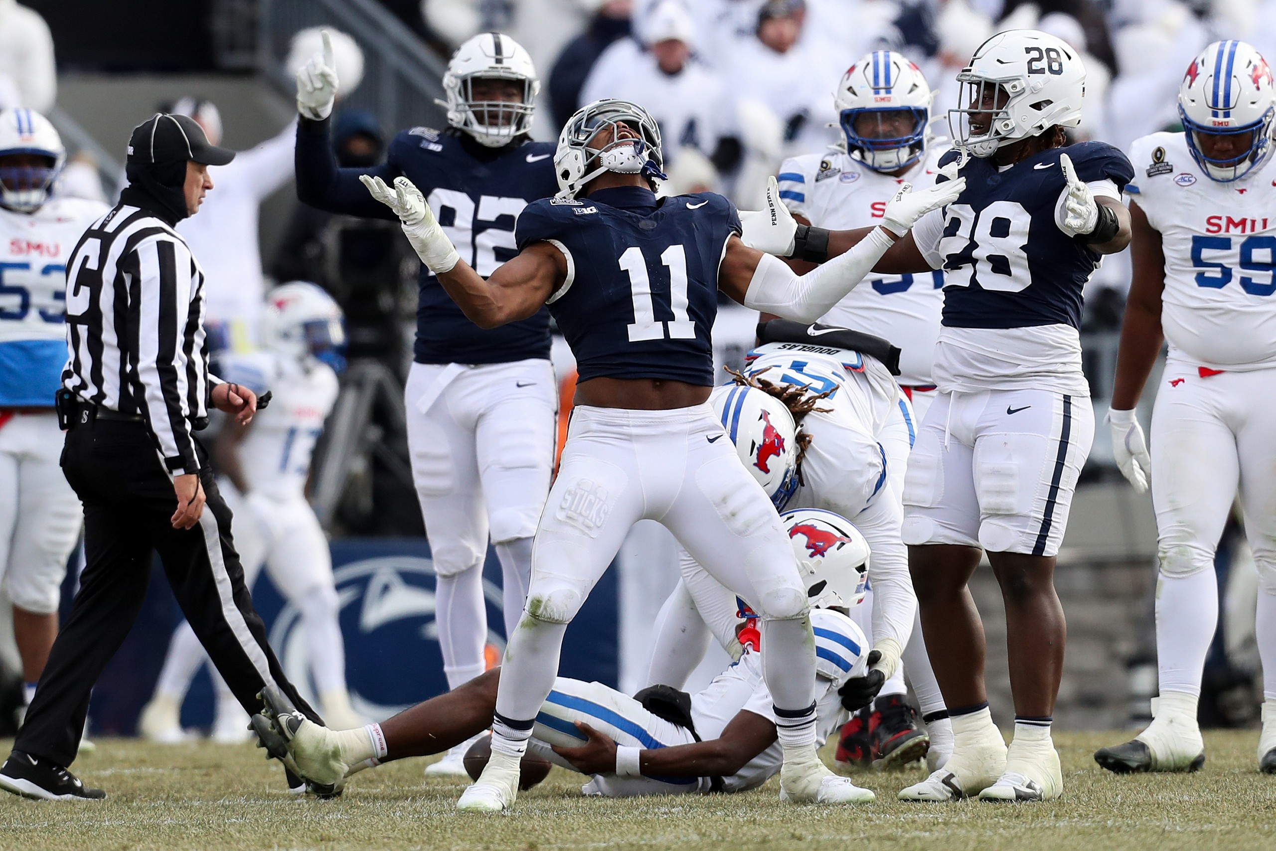 NCAA Football: CFP National Playoff First Round-Southern Methodist at Penn State