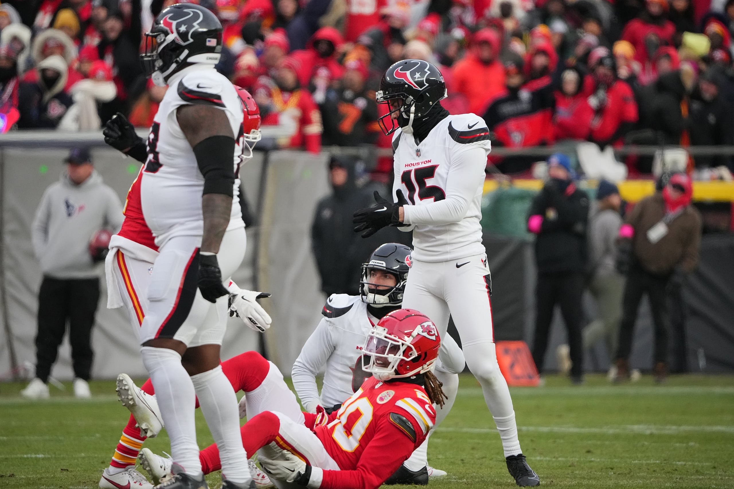 NFL: AFC Divisional Round-Houston Texans at Kansas City Chiefs