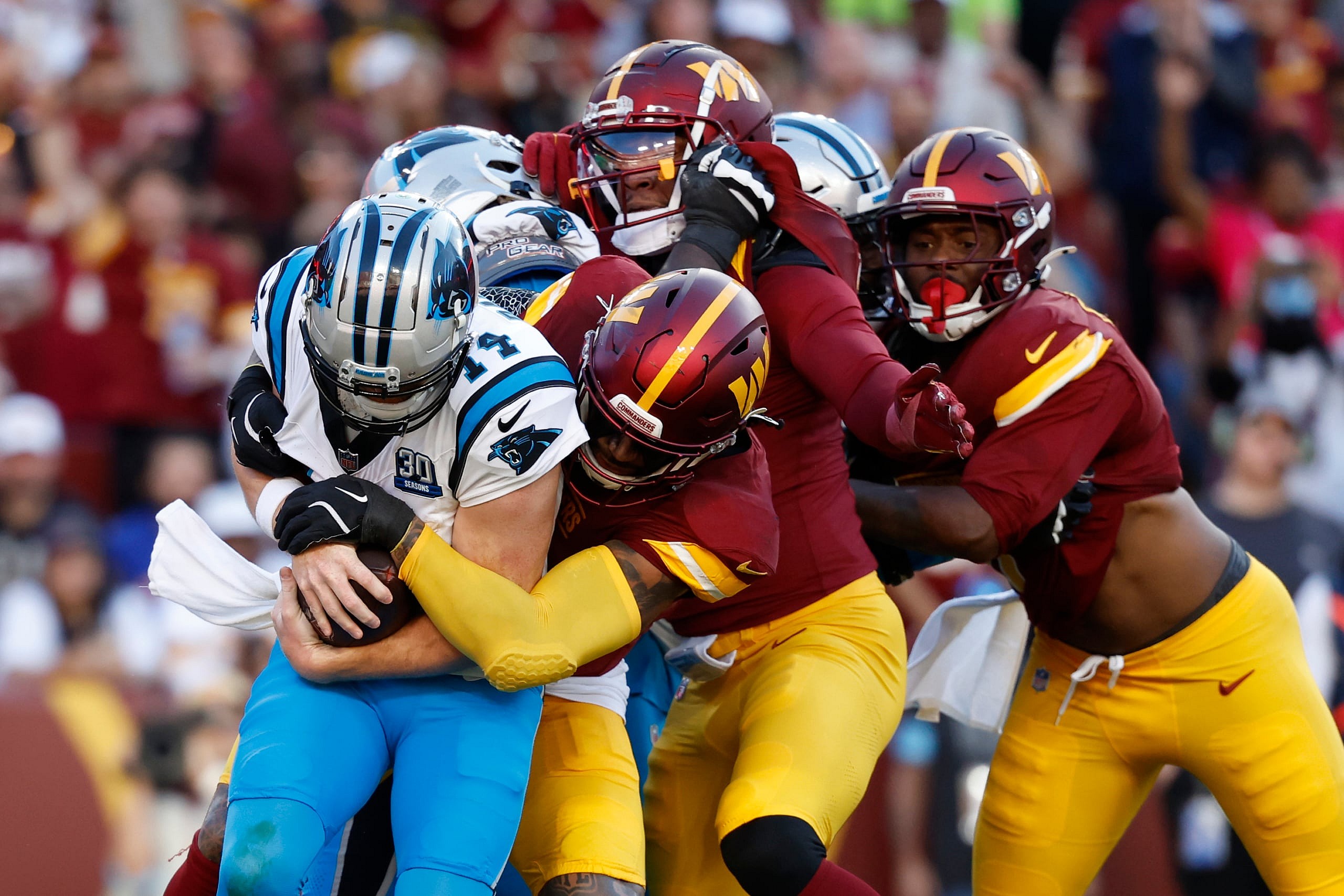 NFL: Carolina Panthers at Washington Commanders