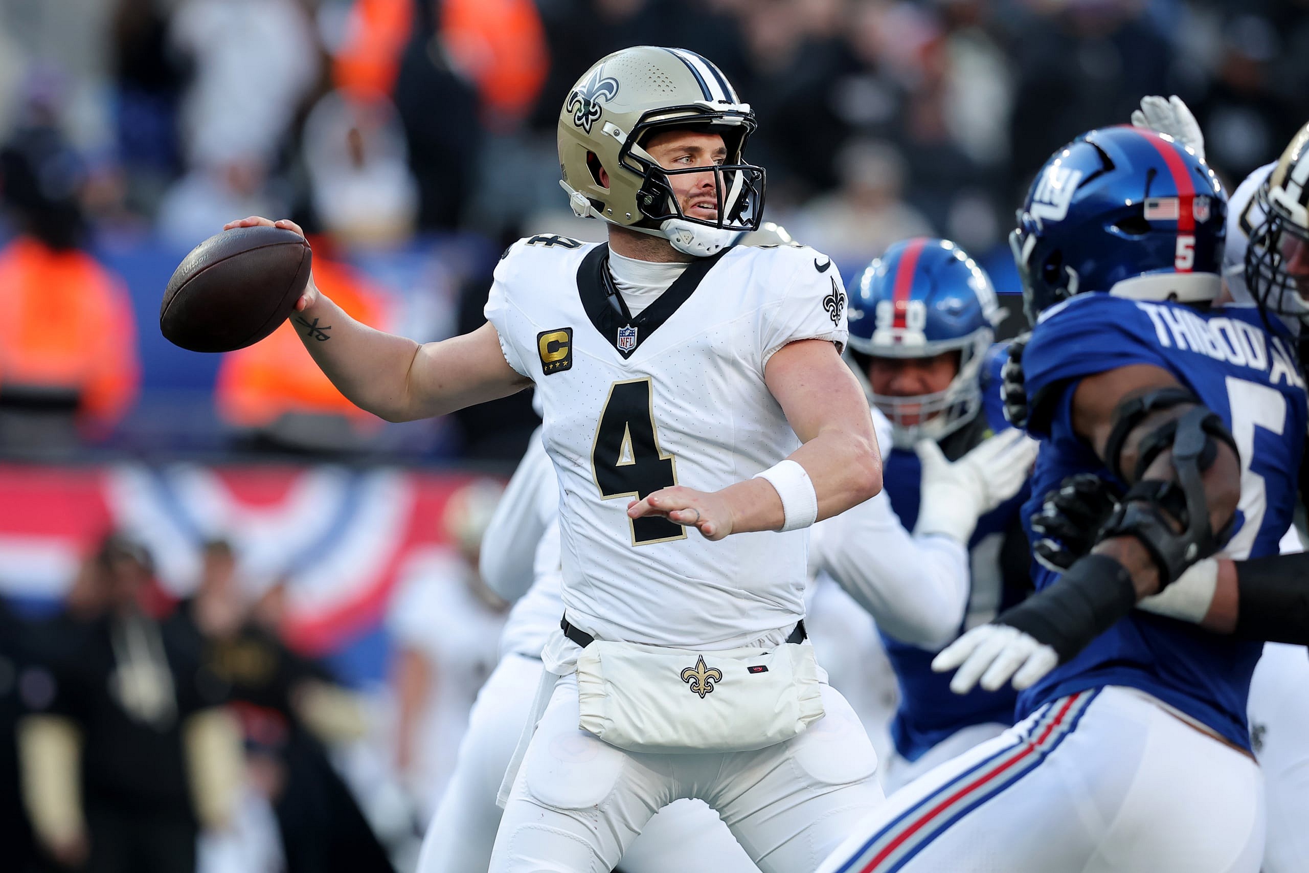 NFL: New Orleans Saints at New York Giants