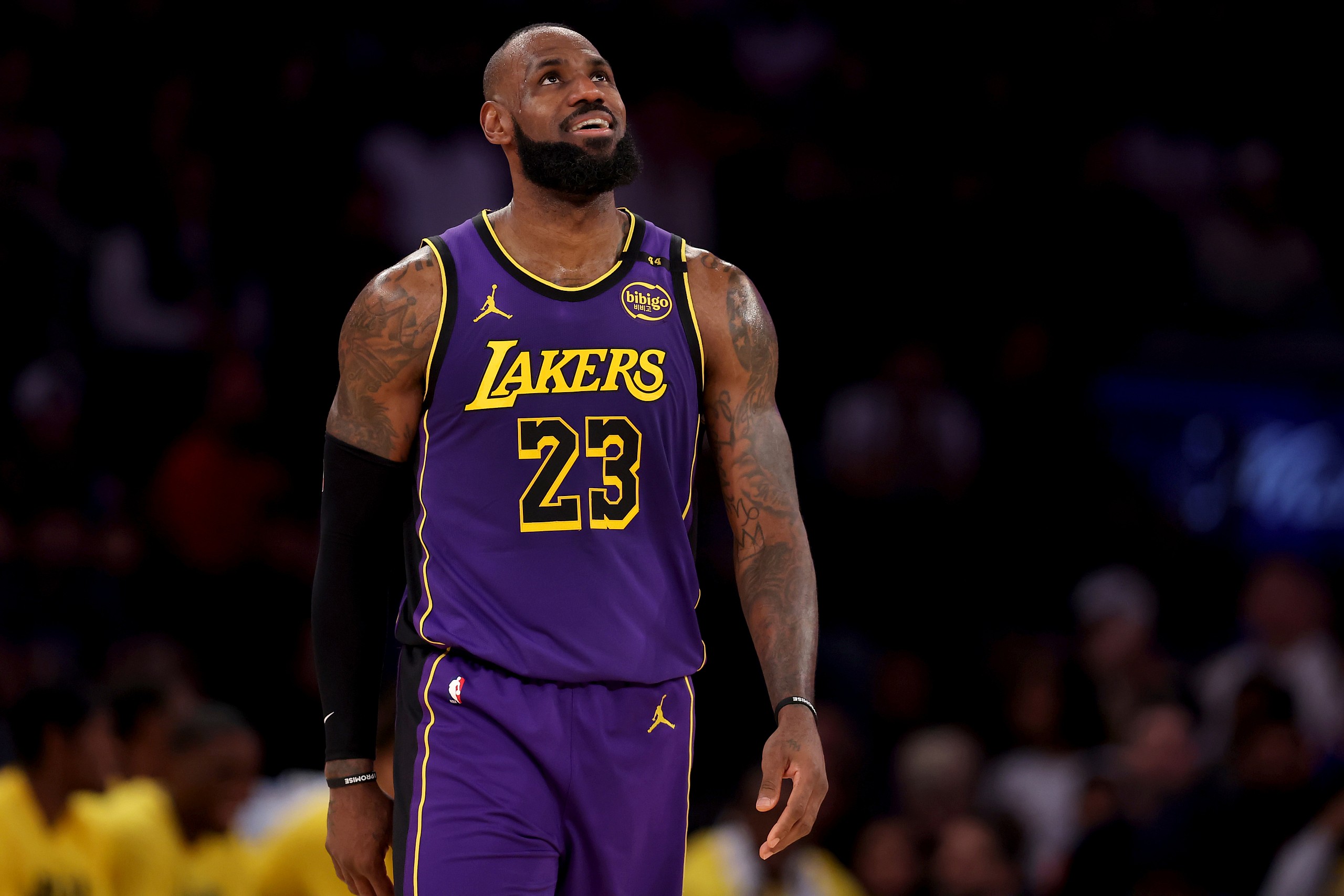 NBA: Los Angeles Lakers at New York Knicks