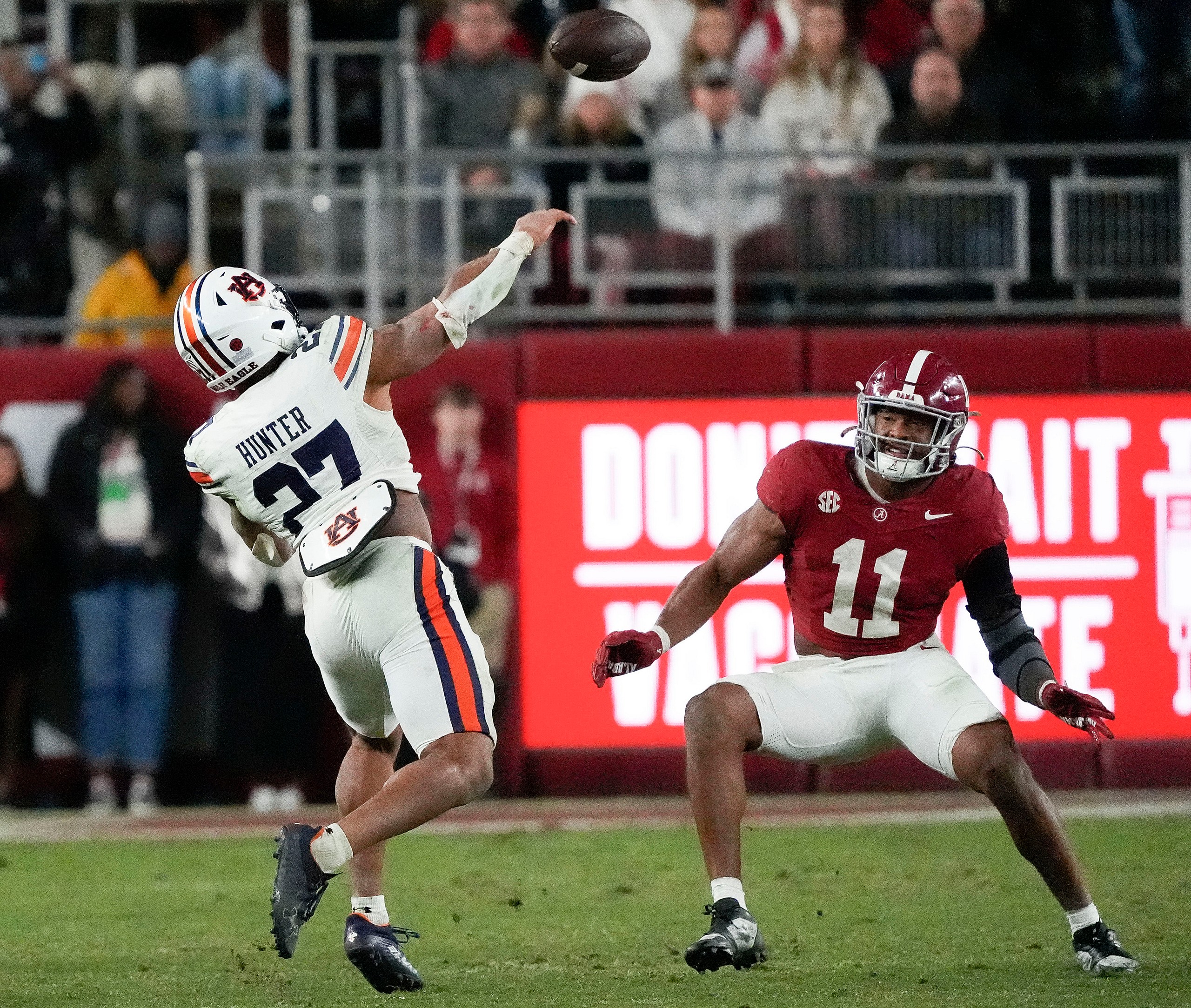 NCAA Football: Auburn at Alabama