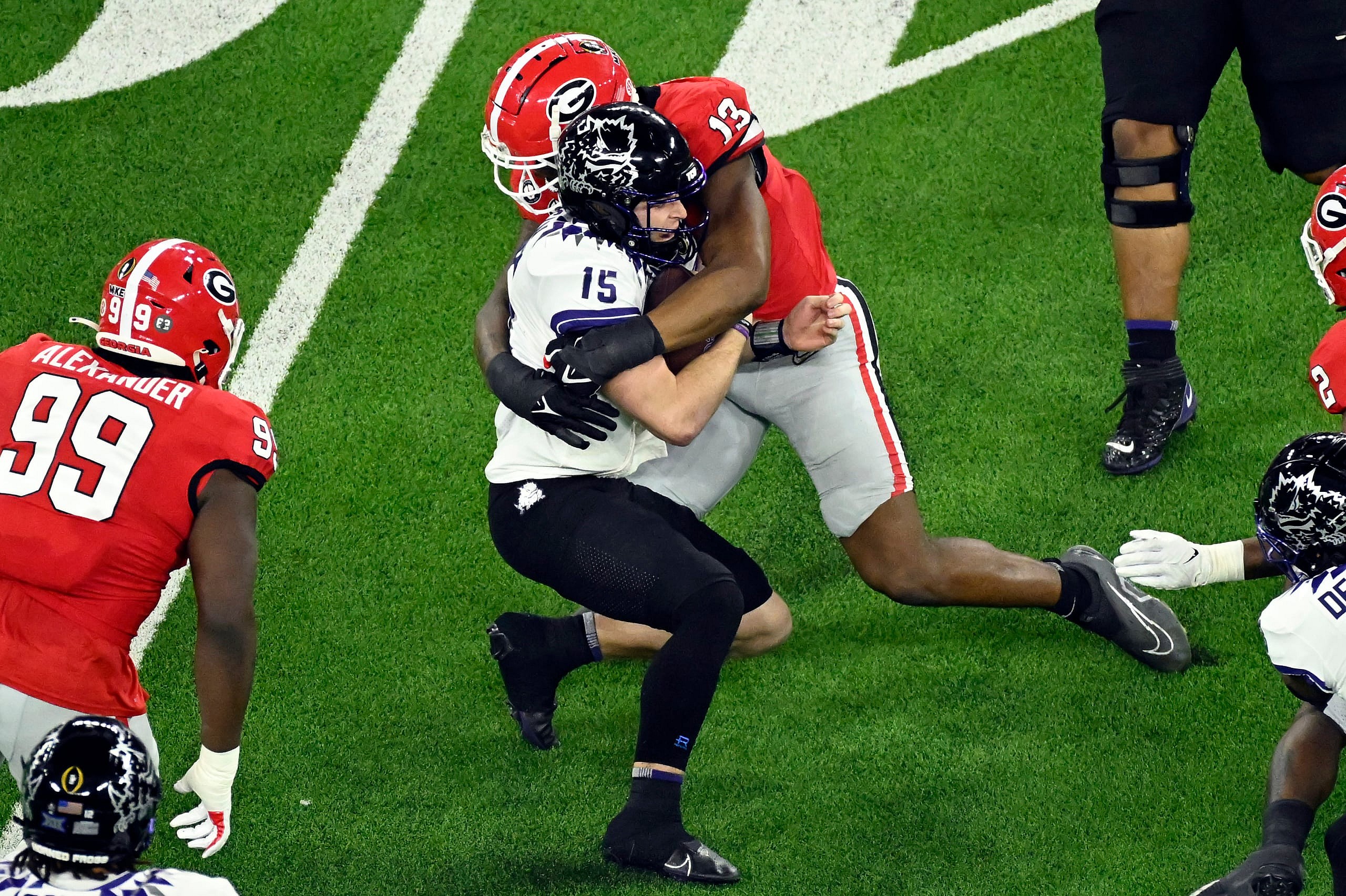 NCAA Football: CFP National Championship-Texas Christian at Georgia